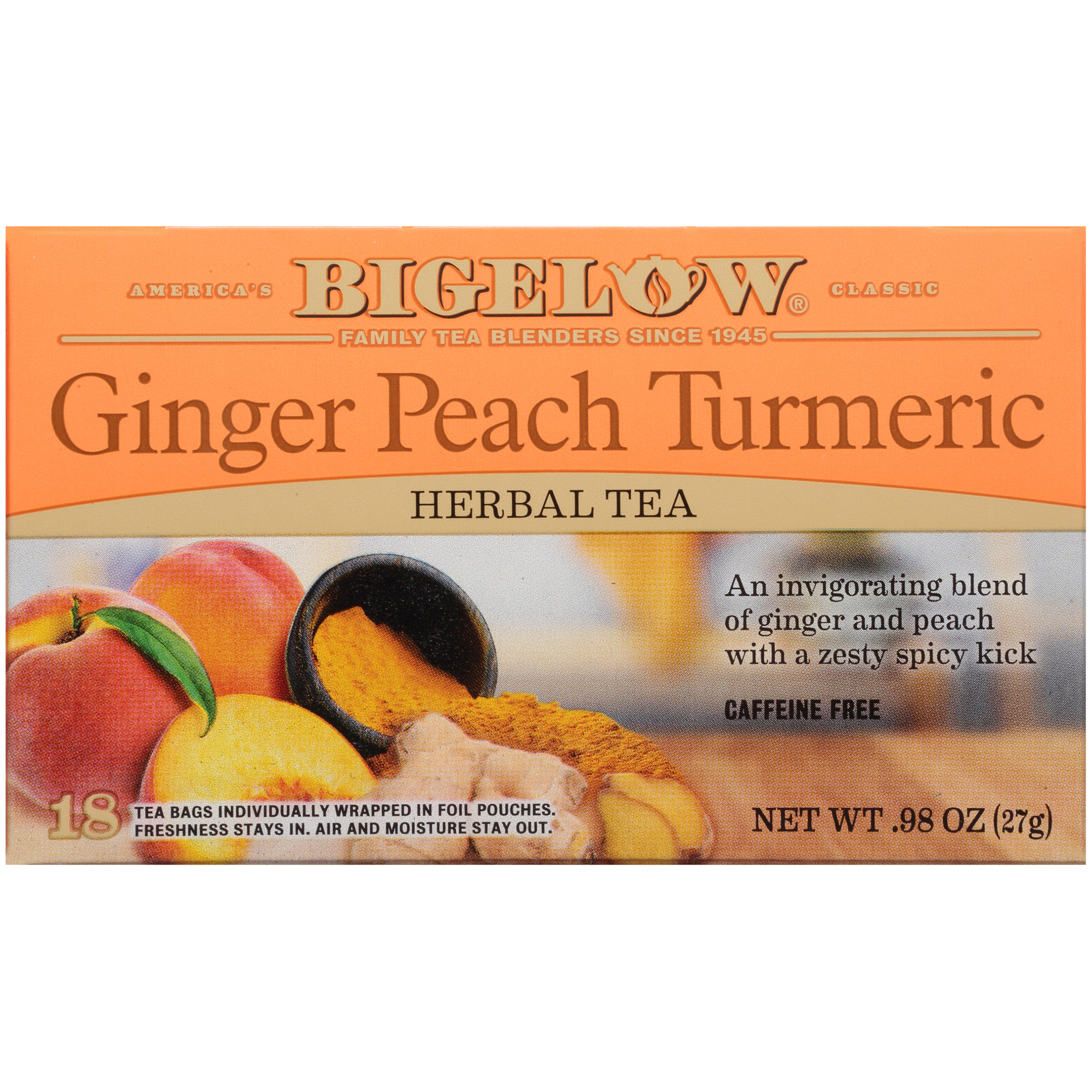 Bigelow Ginger Peach Tea 18ct
