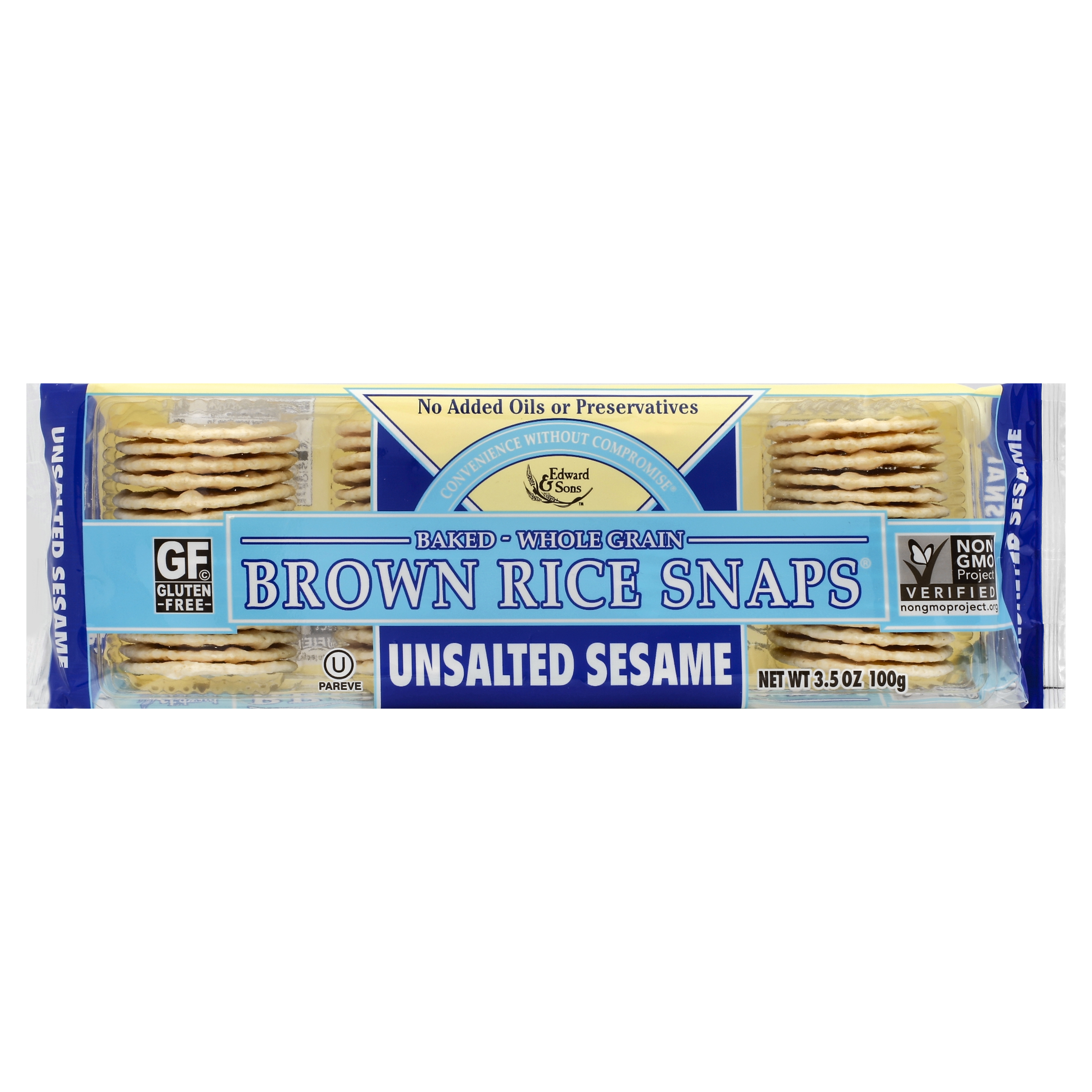 Edward & Sons Brown Rice Snaps