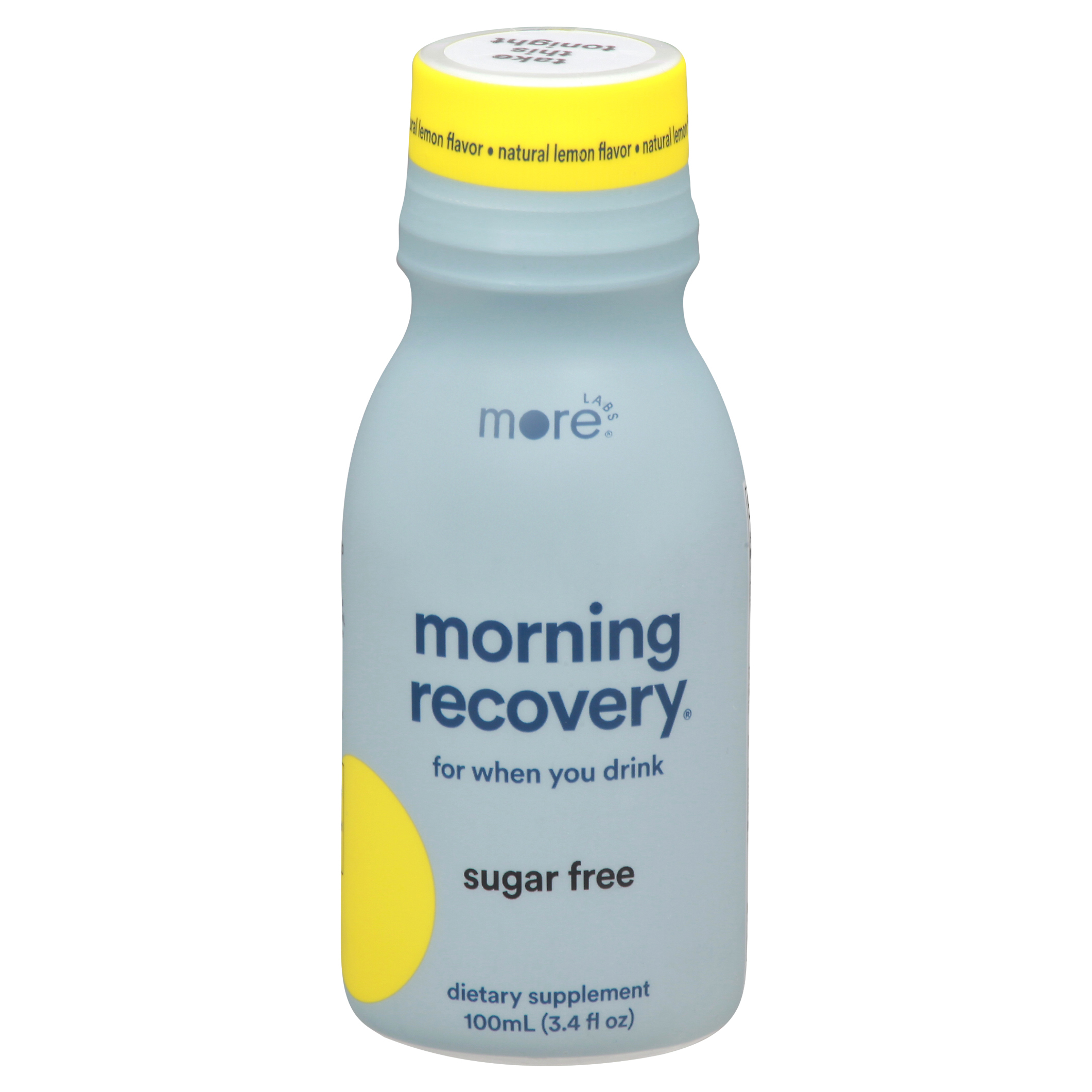 More Labs Sugar Free Natural Lemon Flavor Morning Recovery