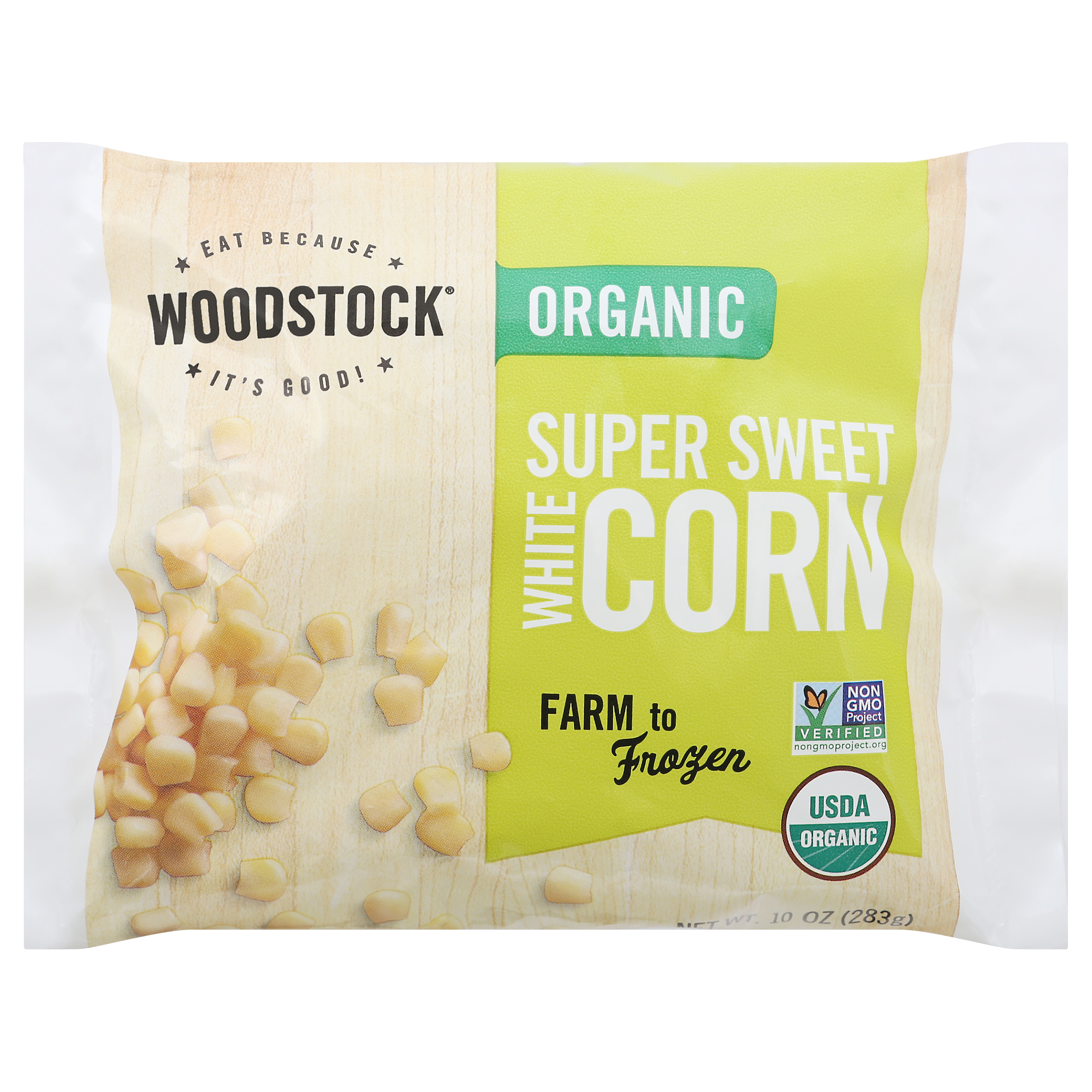 Woodstock Organic Super Sweet White Corn