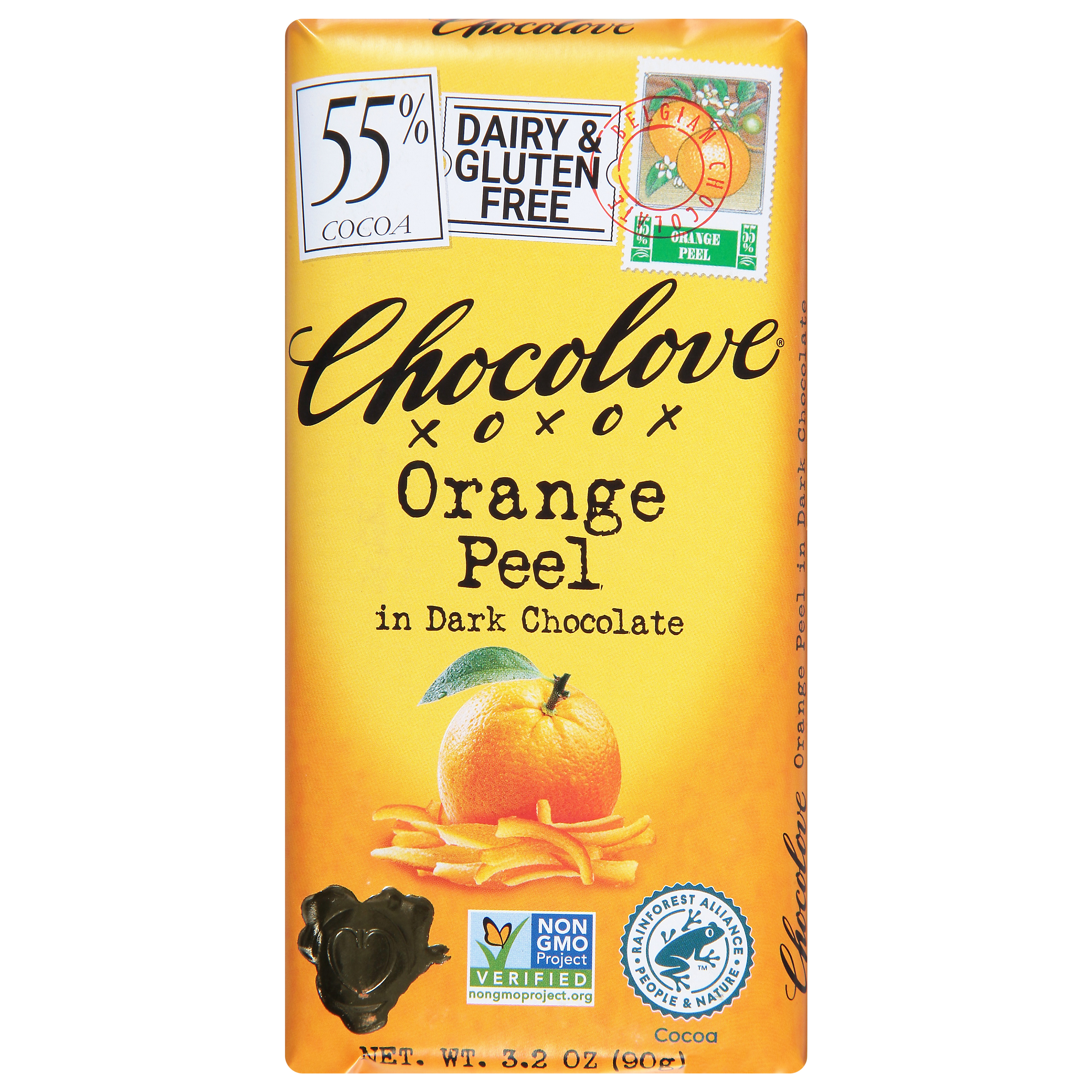Chocolove 55% Cocoa in Dark Chocolate Orange Peel