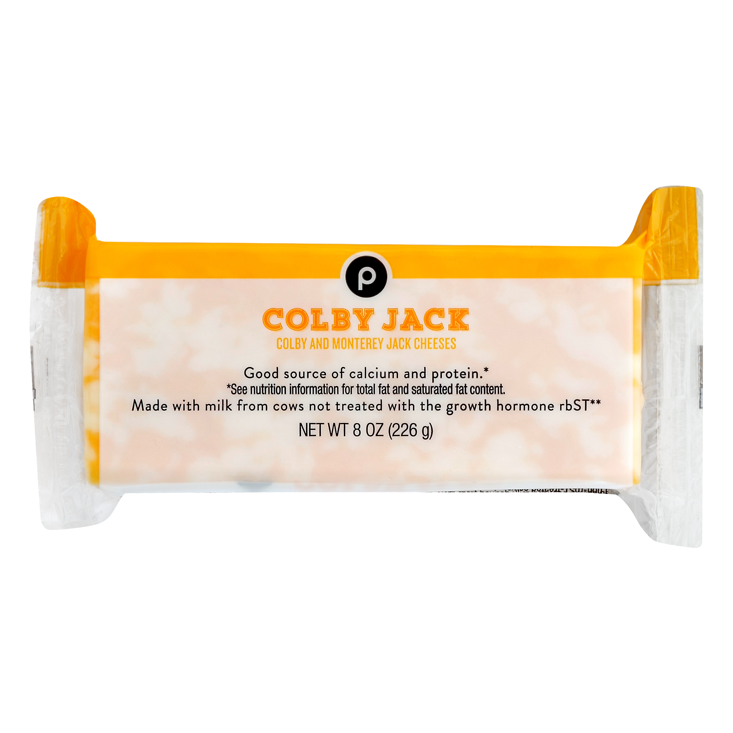 Publix Colby Jack Cheese 8.0 oz WRAPPER