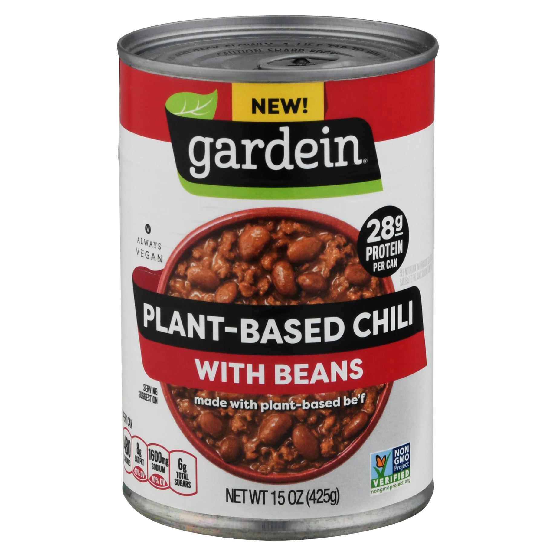 Gardein Plant-Based Chili with Beans