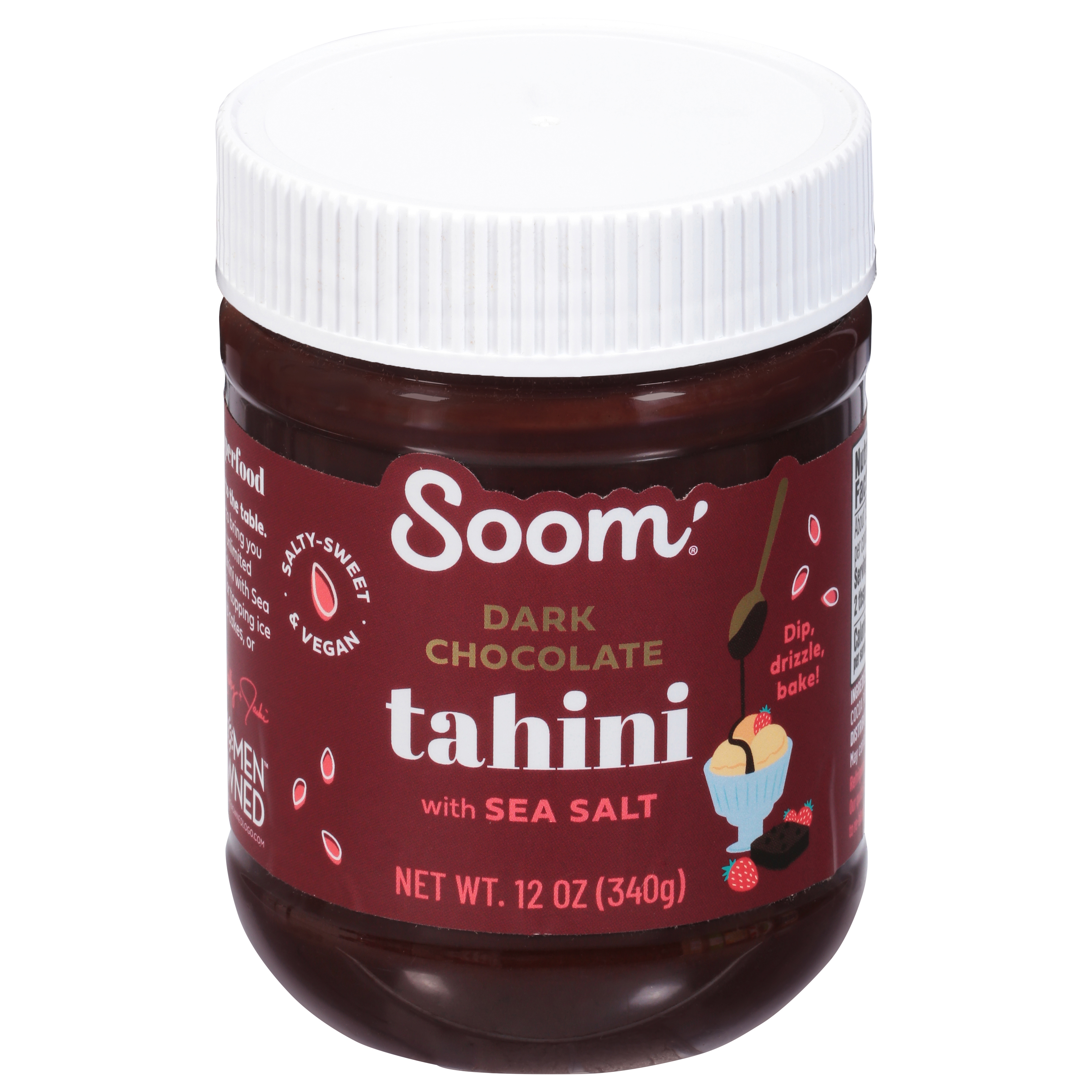 Soom Dark Chocolate Tahini with Sea Salt