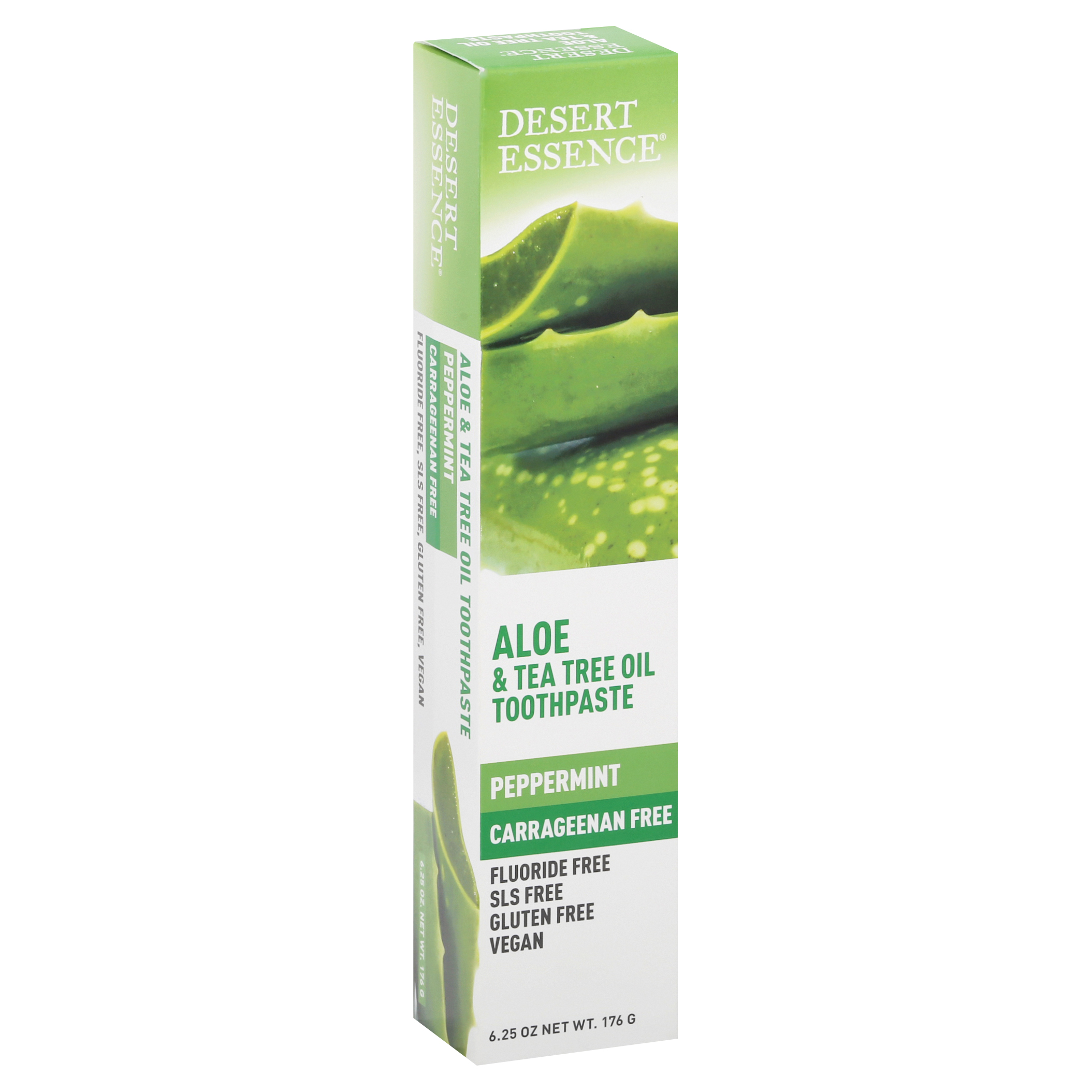 Desert Essence Aloe & Tea Tree Oil Peppermint Toothpaste