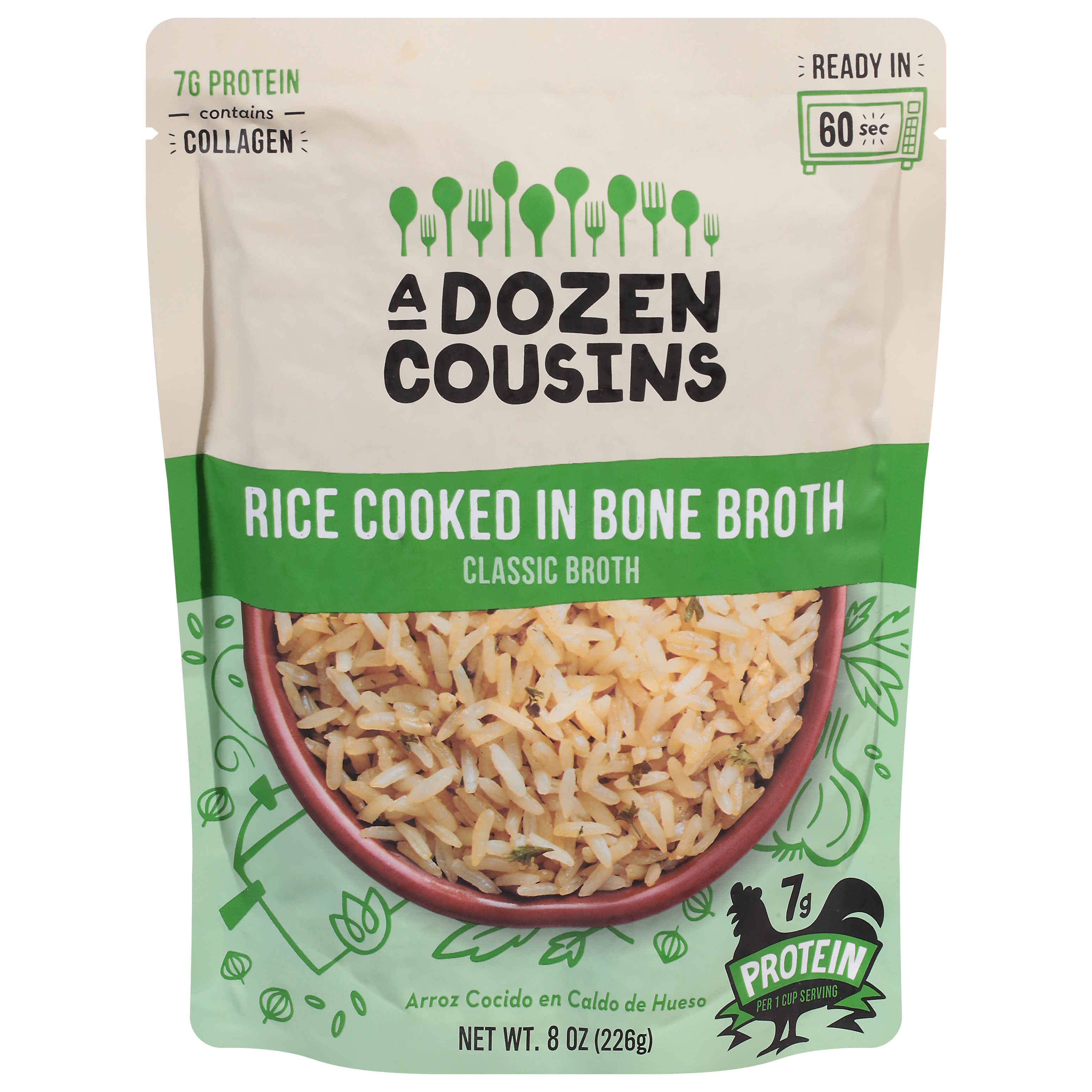 A Dozen Cousins Classic Rice Cooked in Bone Broth