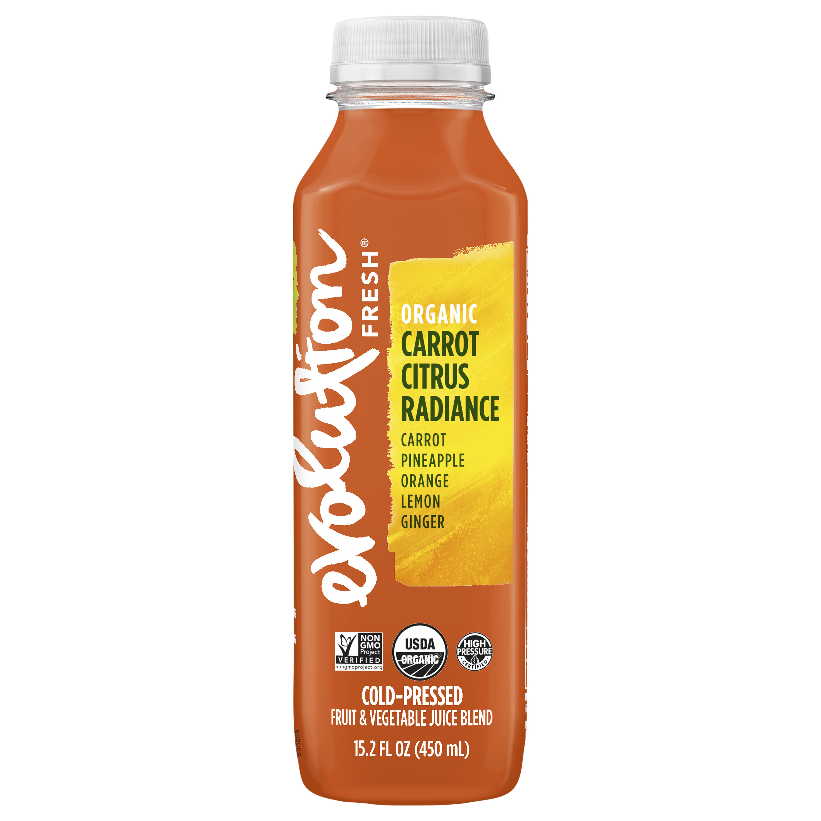 Evolution Fresh® Organic Carrot Citrus Radiance Cold-Pressed Vegetable & Fruit Juice Blend 15.2 oz.