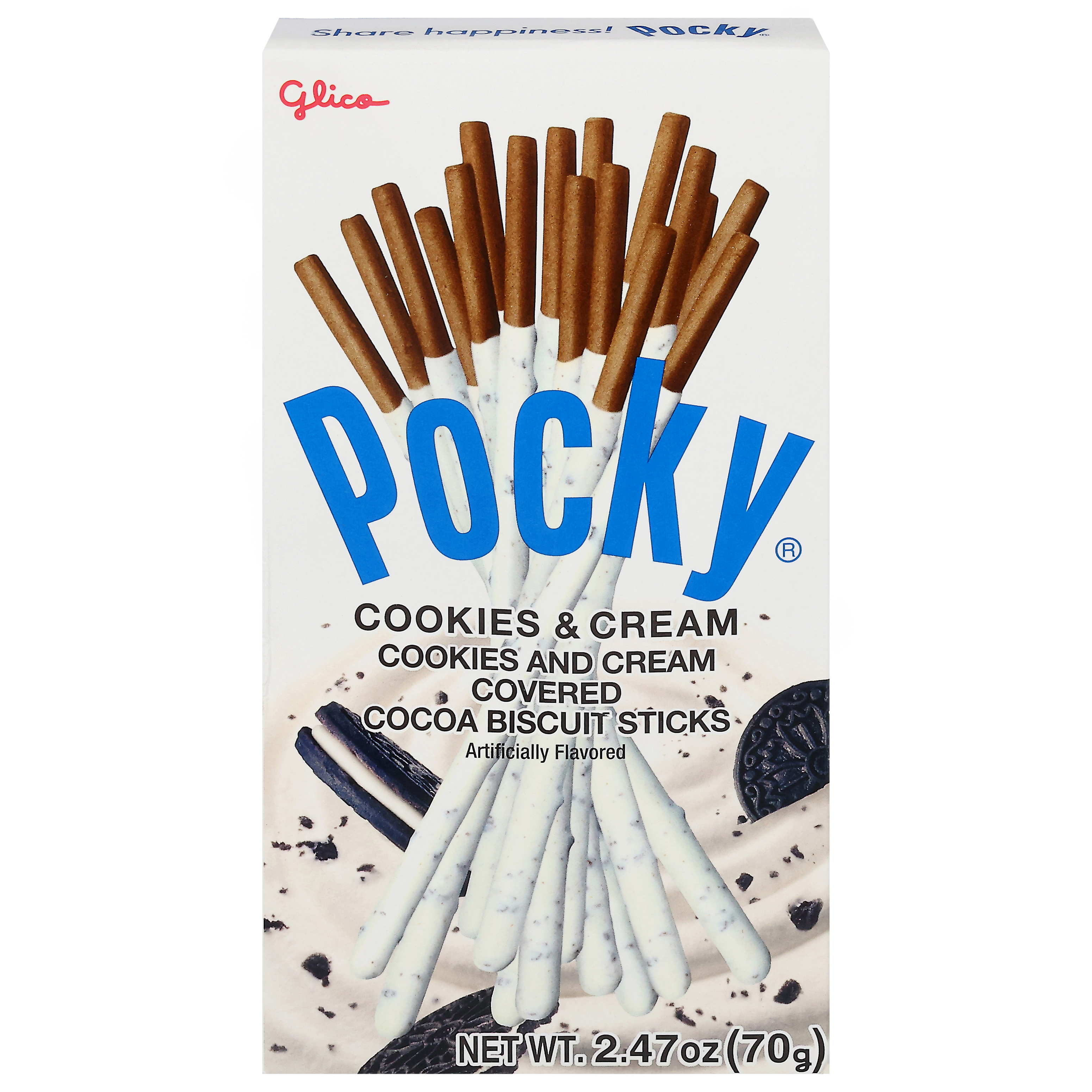 Pocky Cocoa Cookies & Cream Biscuit Sticks