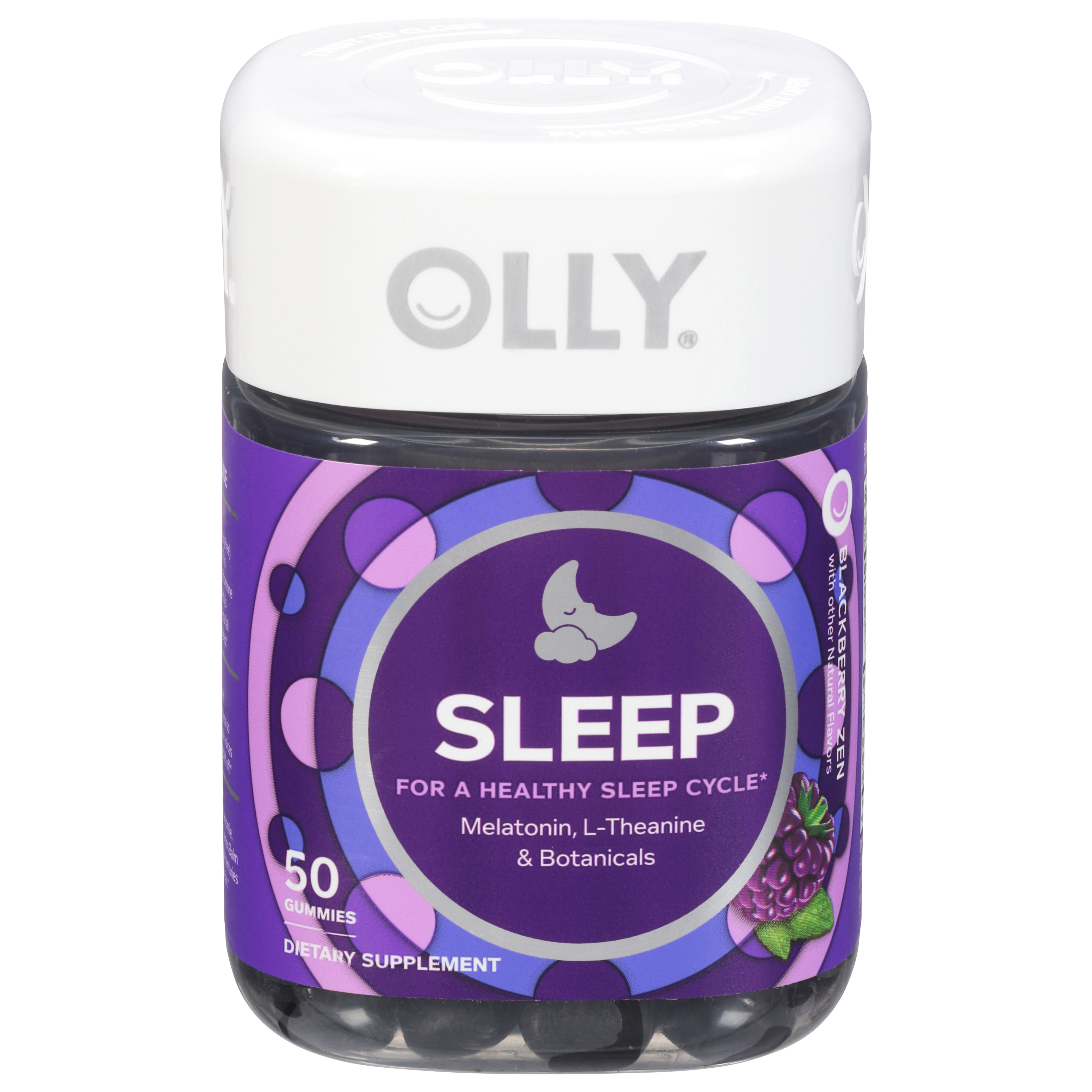 Olly Blackberry Zen Sleep 50 Gummies