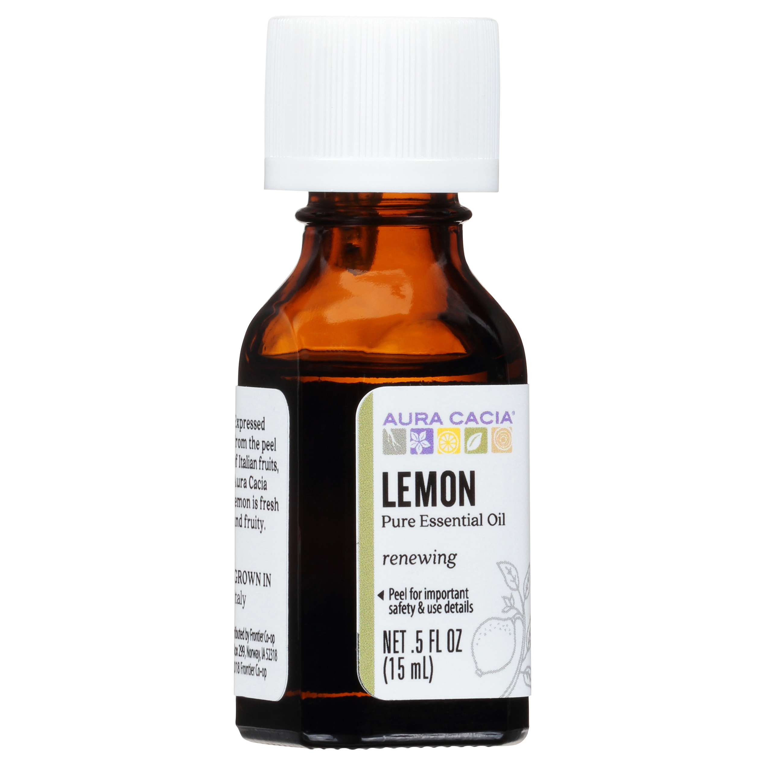 Aura Cacia Renewing Lemon Pure Essential Oil