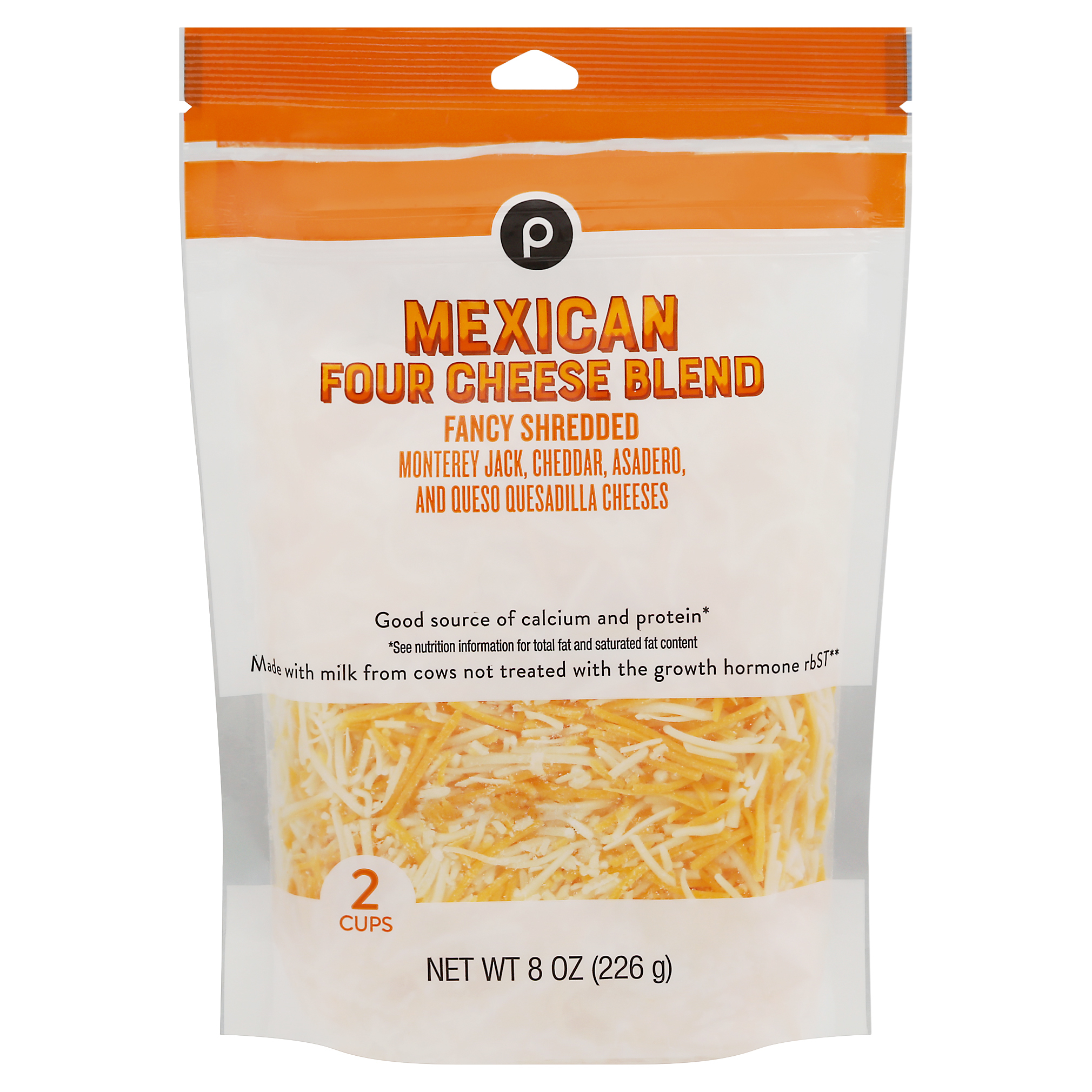 Publix Mexican Four Cheese Blend Fancy Shredded Cheese 8 oz
