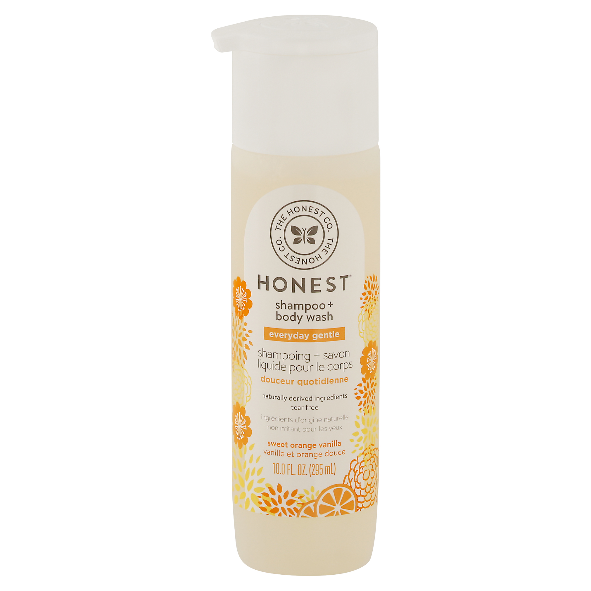 Honest Everyday Gentle Sweet Orange Vanilla Shampoo + Body Wash