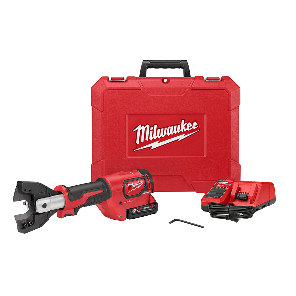 Milwaukee M18 Cable Cutter FORCE LOGIC 9 Ton 1590 ACSR Kit 2777-21