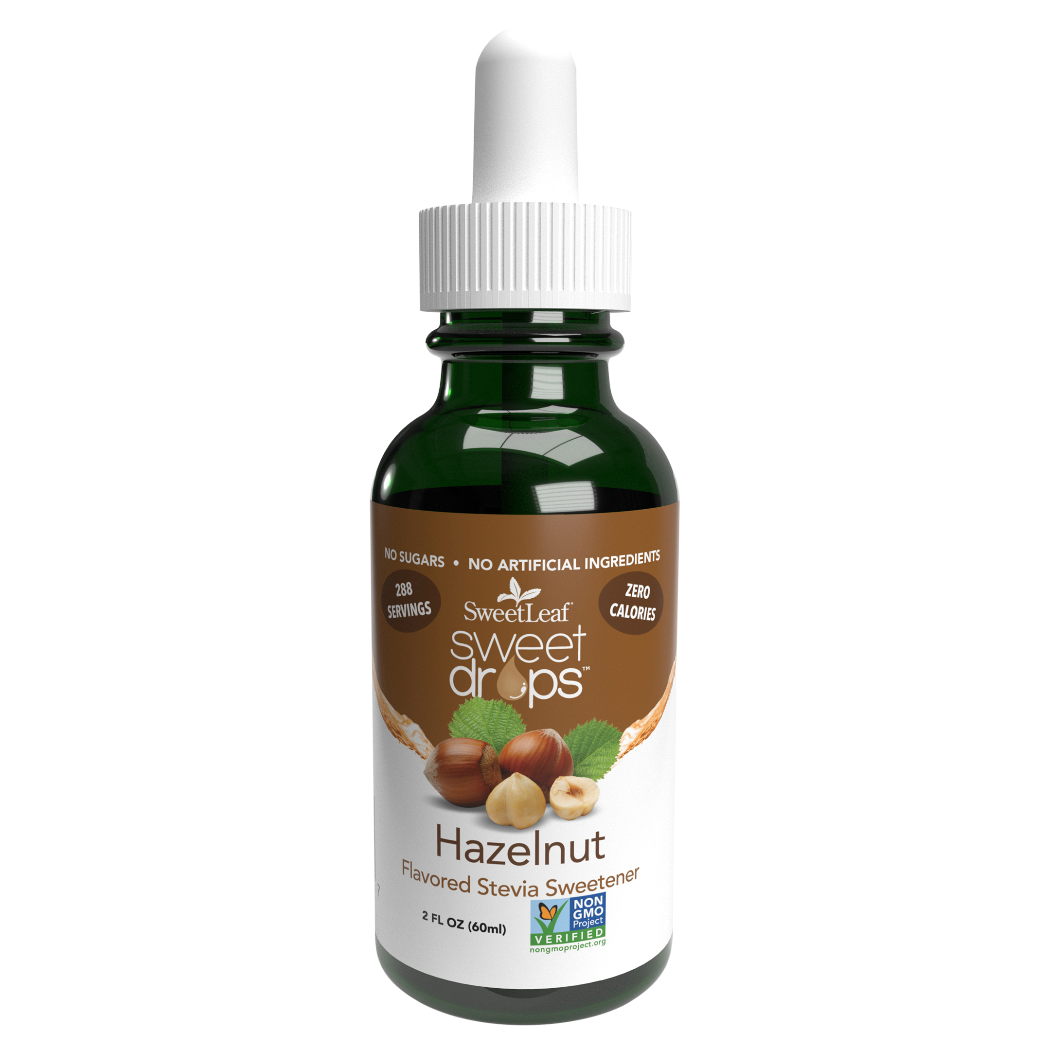 SweetLeaf Sweet Drops Hazelnut Stevia Sweetener