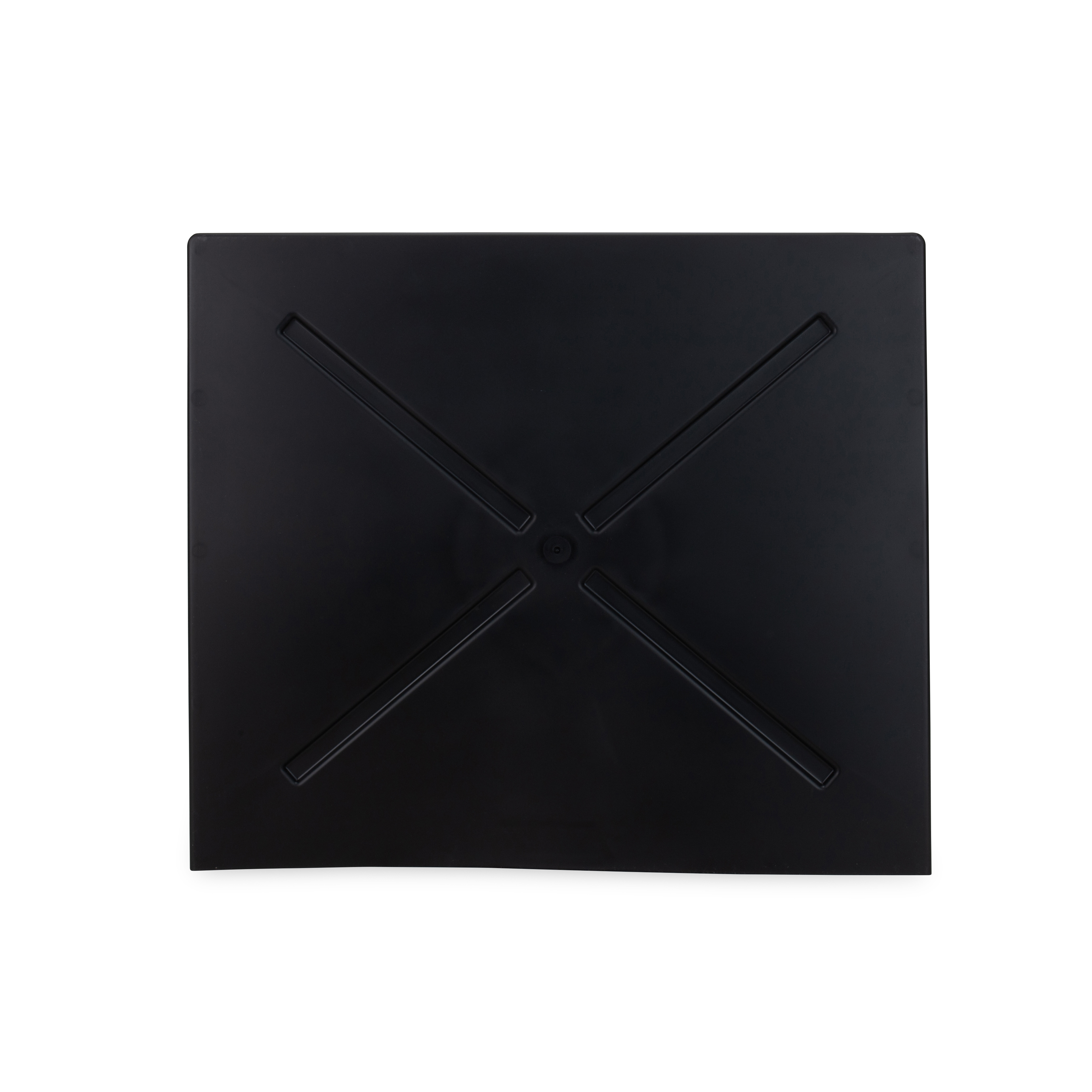 Camco Dishwasher Drain Pan — Protects Floors, Cabinets, Walls — Front Opening Provides Easy Leak Detection — Heavy-Duty Construction — 23 5/8" x 20 1/2" Interior Dimensions — Black