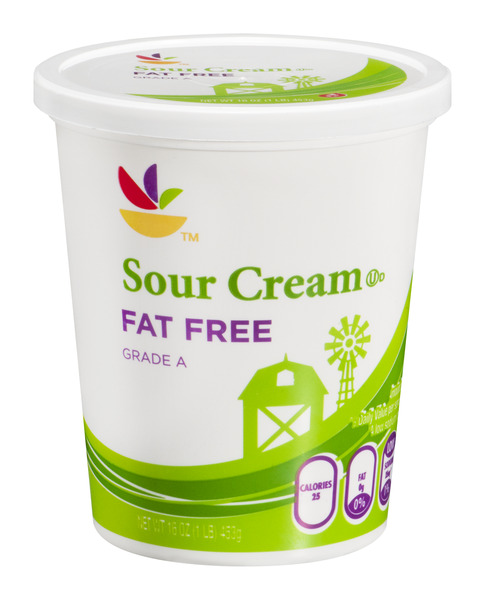 Ahold Sour Cream Fat Free