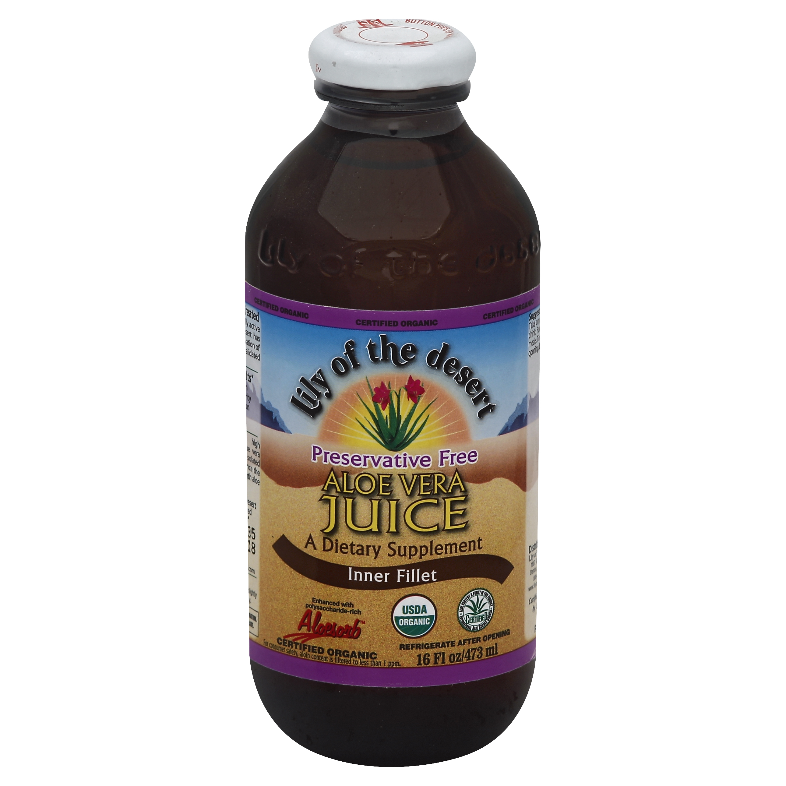Lily Of The Desert Juice