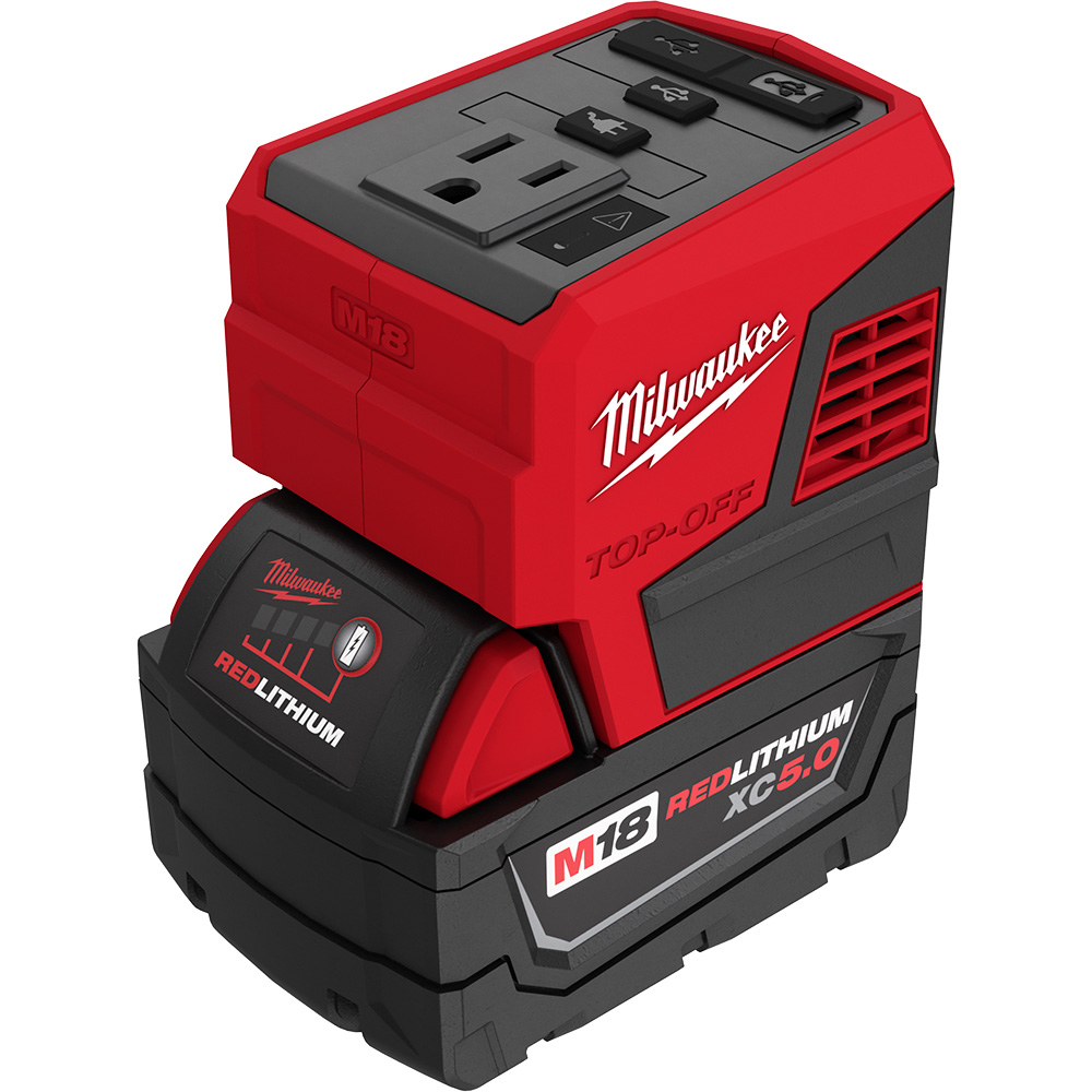 Milwaukee 5.0 discount ah battery pack