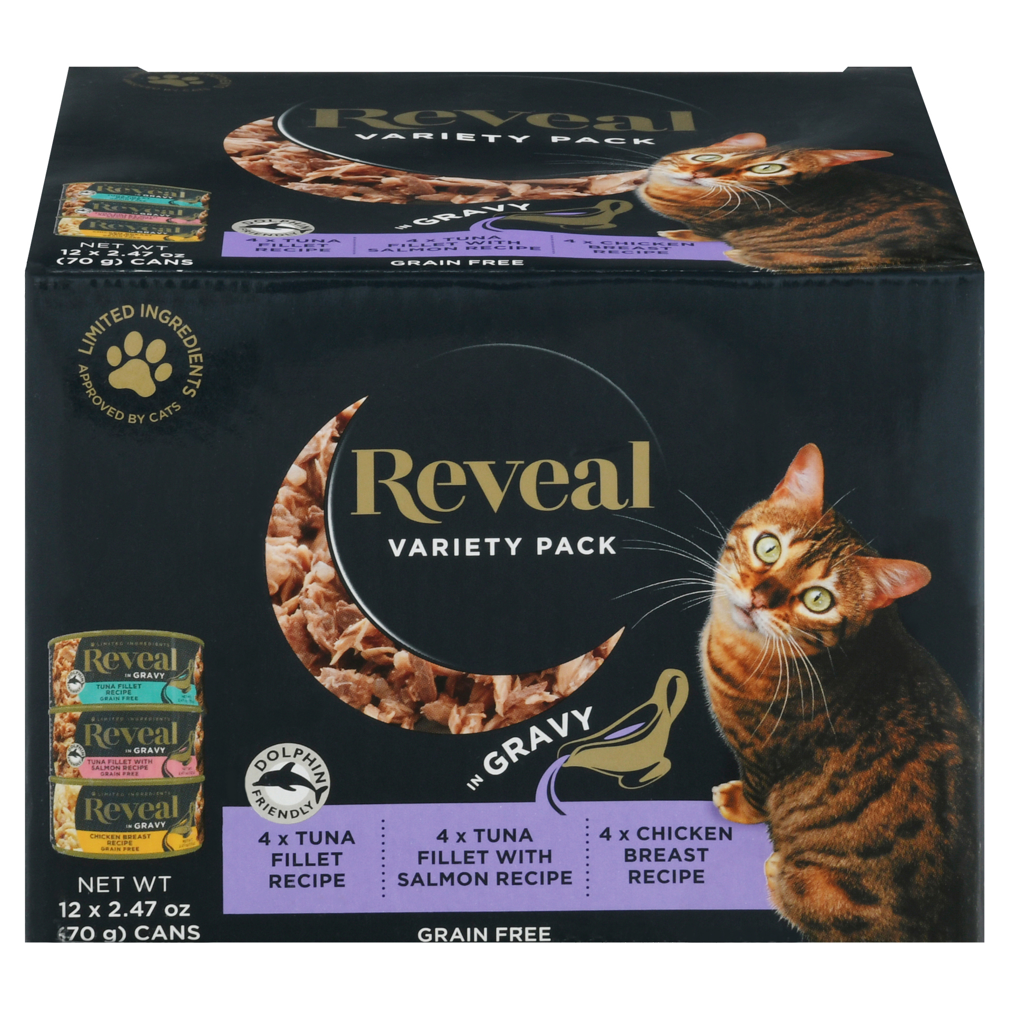 Reveal Grain Free Cat Food in Gravy Variety Pack