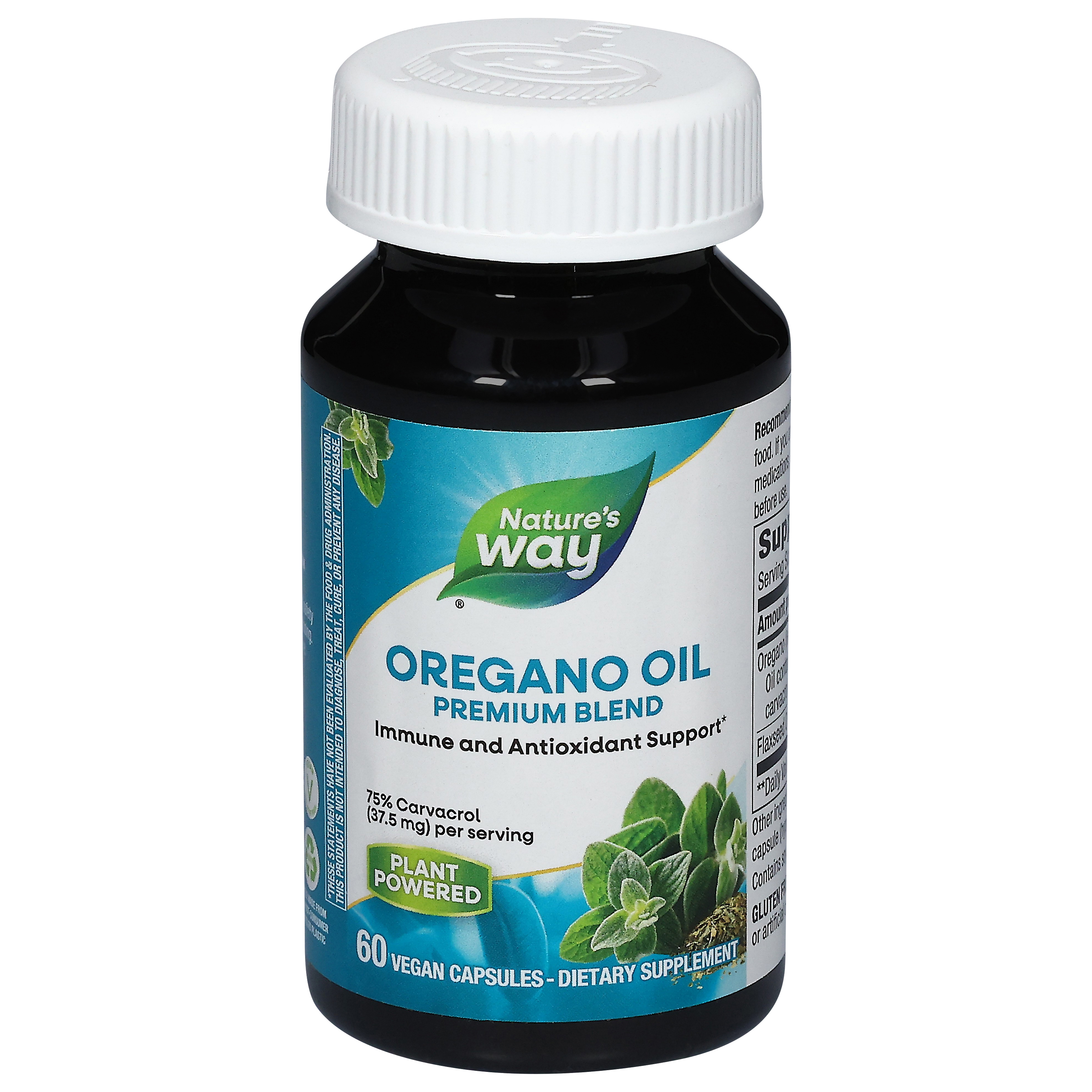 Nature's Way Premium Blend Oregano Oil 60 Vegan Capsules