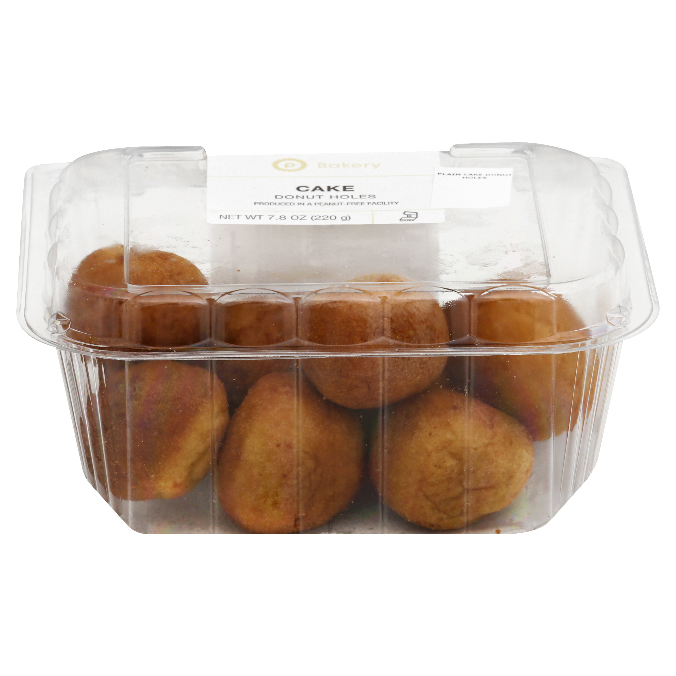 Publix Bakery Plain Cake Donut Holes 7.8 oz CARTON