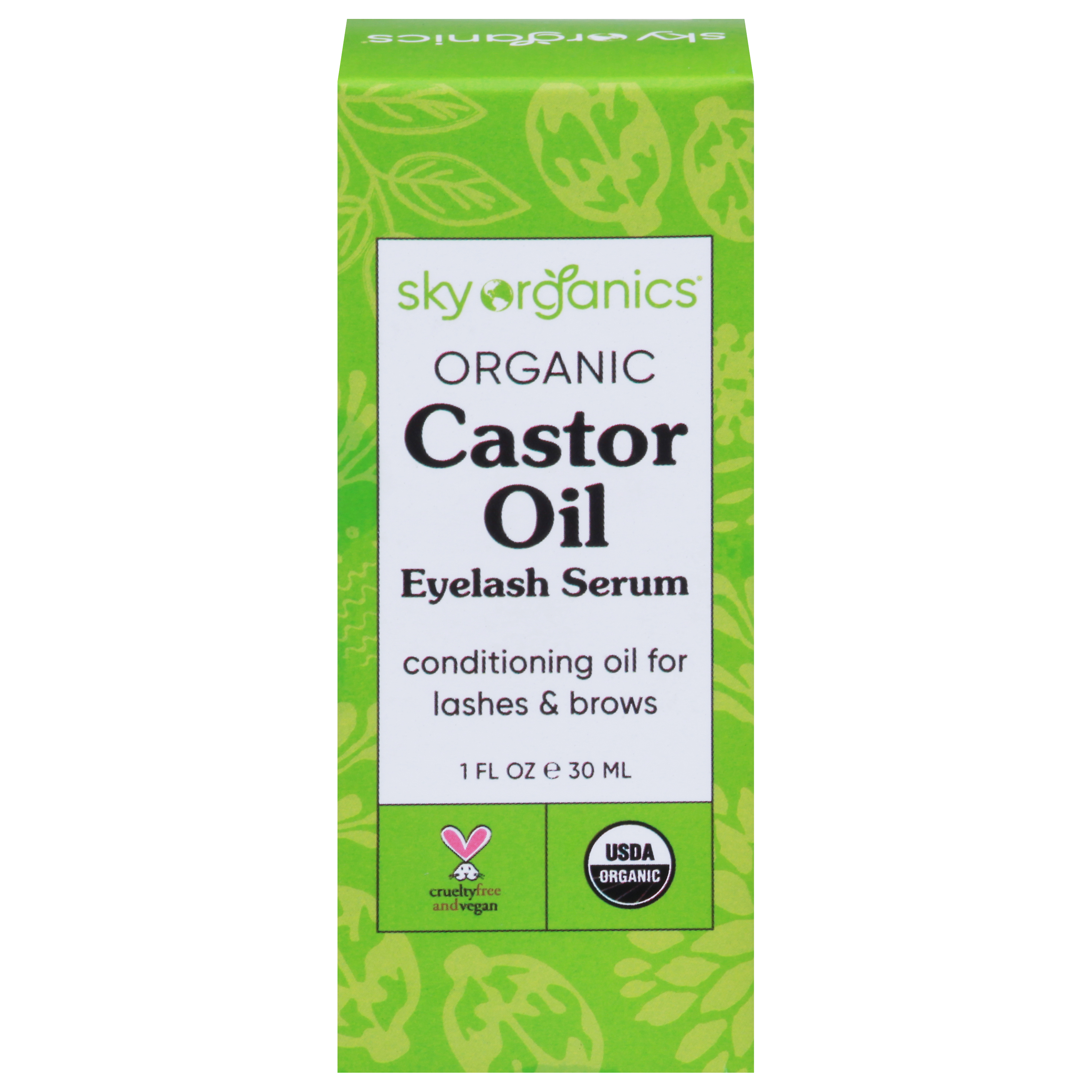 Sky Organics Organic Eyelash Serum Castor Oil