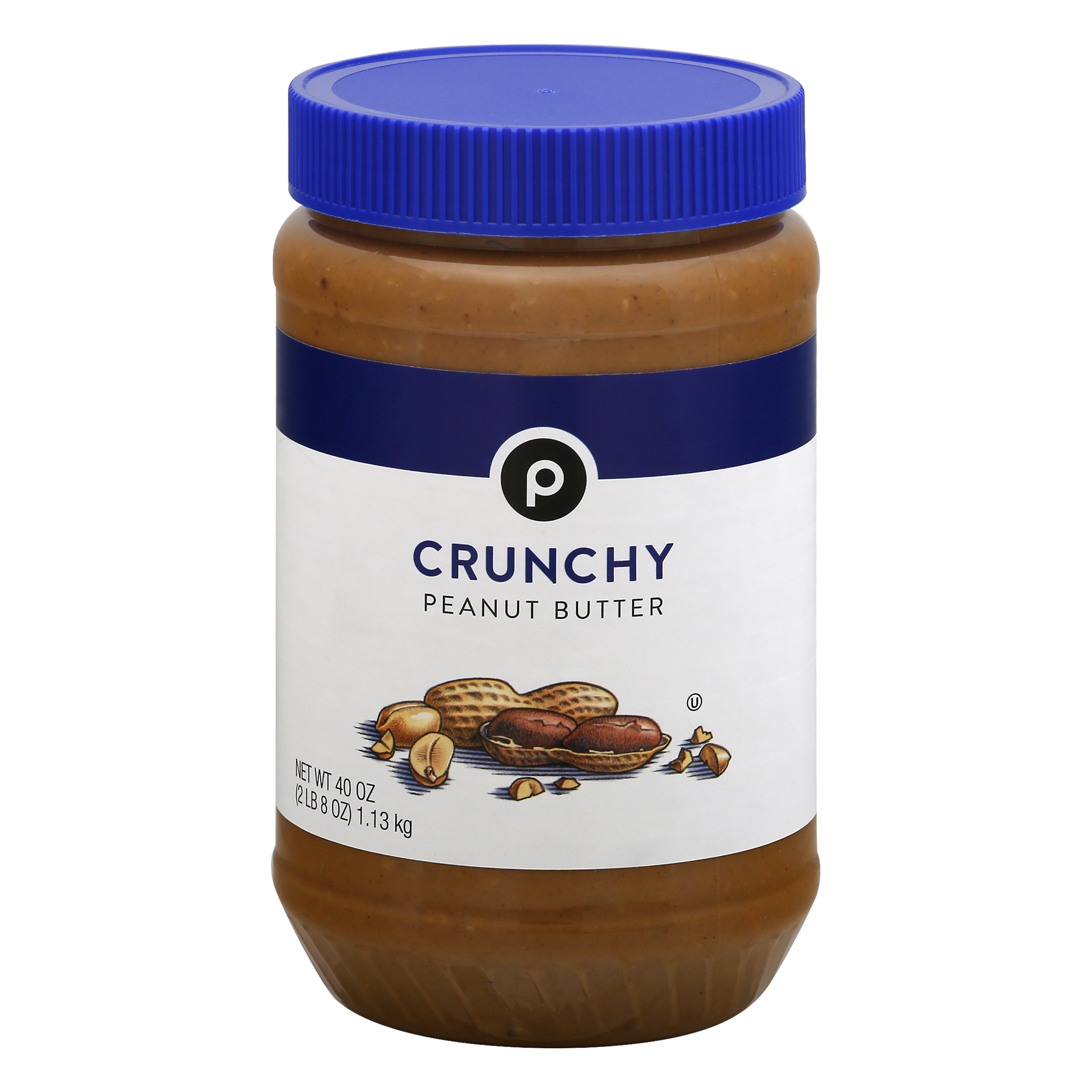 Publix Crunchy Peanut Butter 40 oz JAR