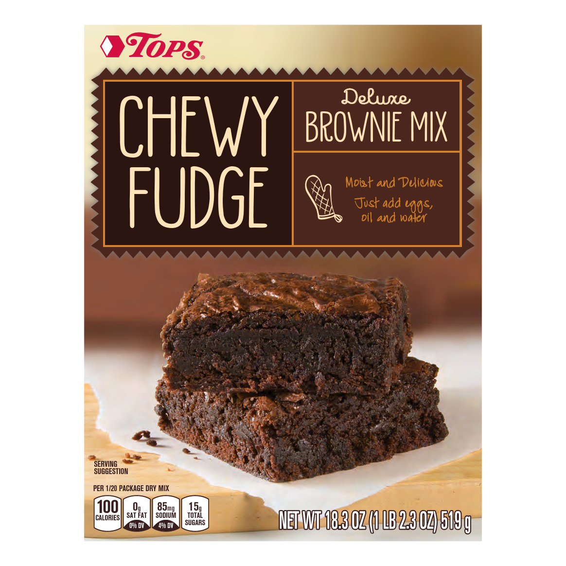 Chewy Fudge Brownie Mix - Baker's Corner