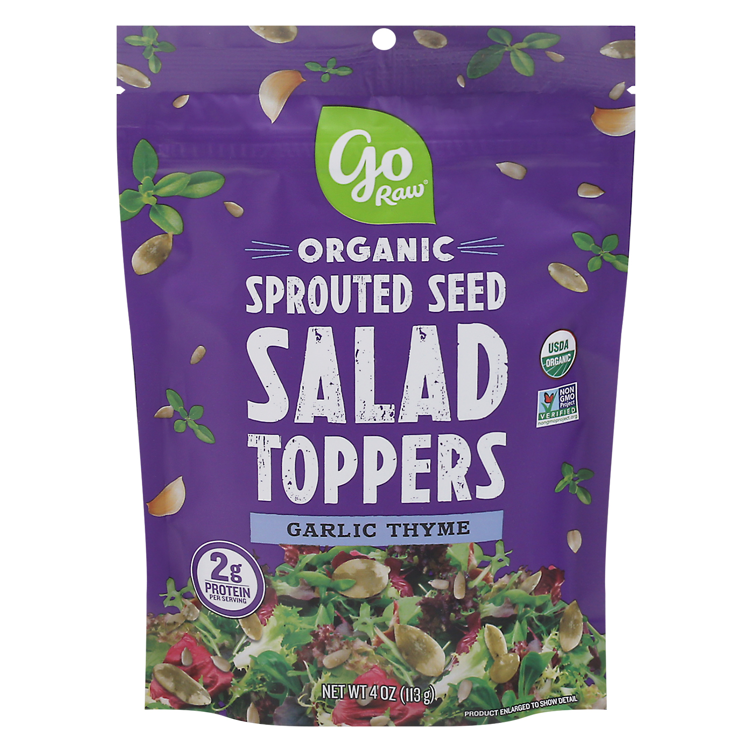 Go Raw Organic Garlic Thyme Salad Toppers