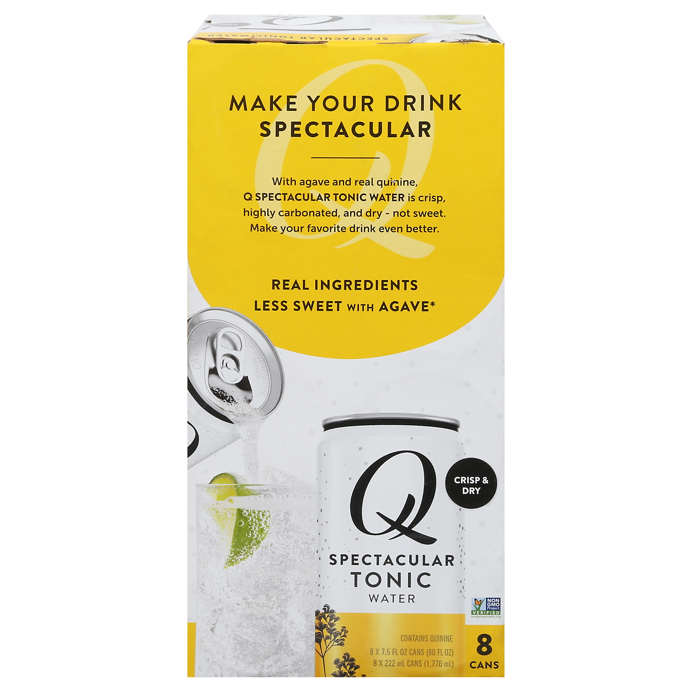 Q Mixers Crisp & Dry Spectacular Tonic Water