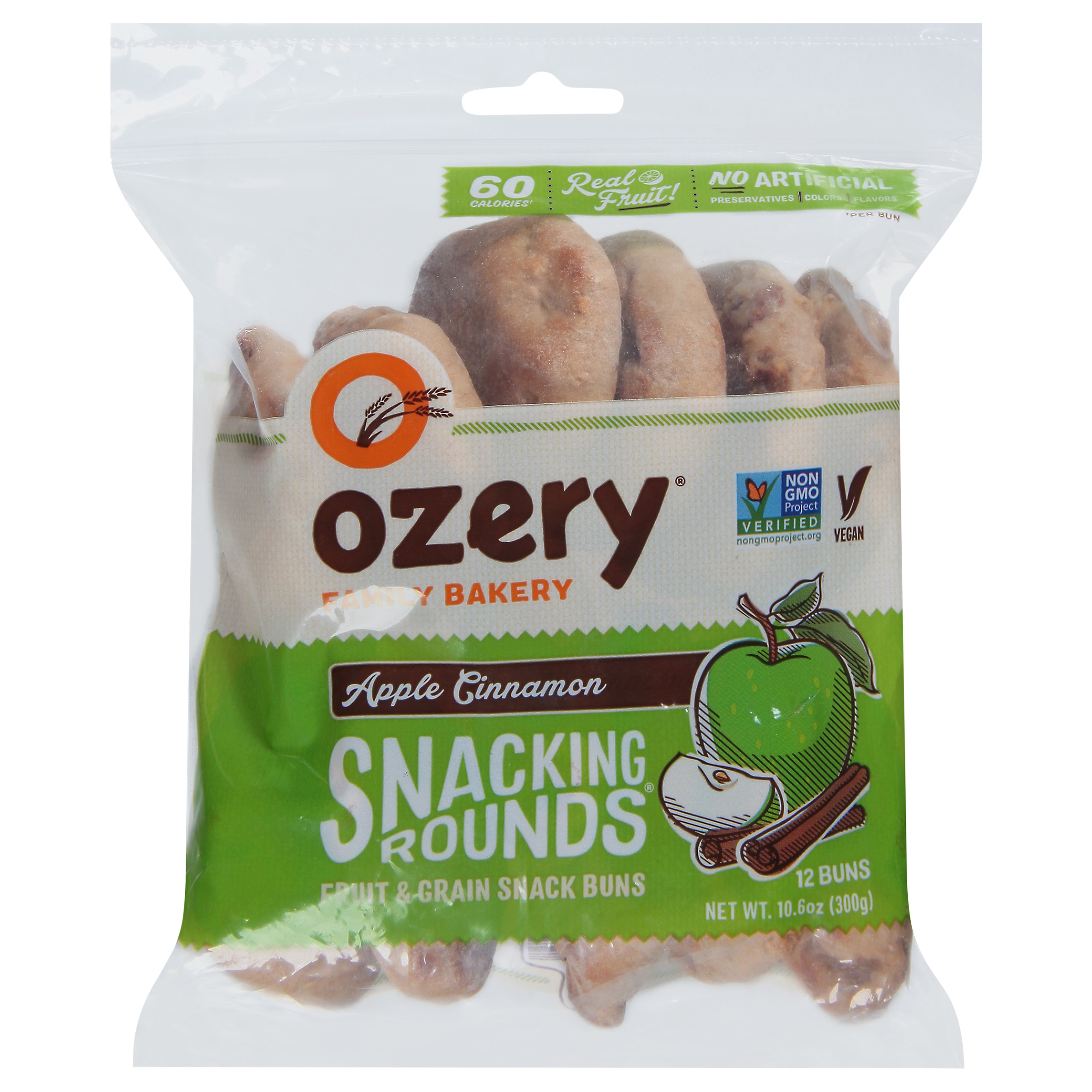 Ozery Family Bakery Apple Cinnamon Snacking Rounds