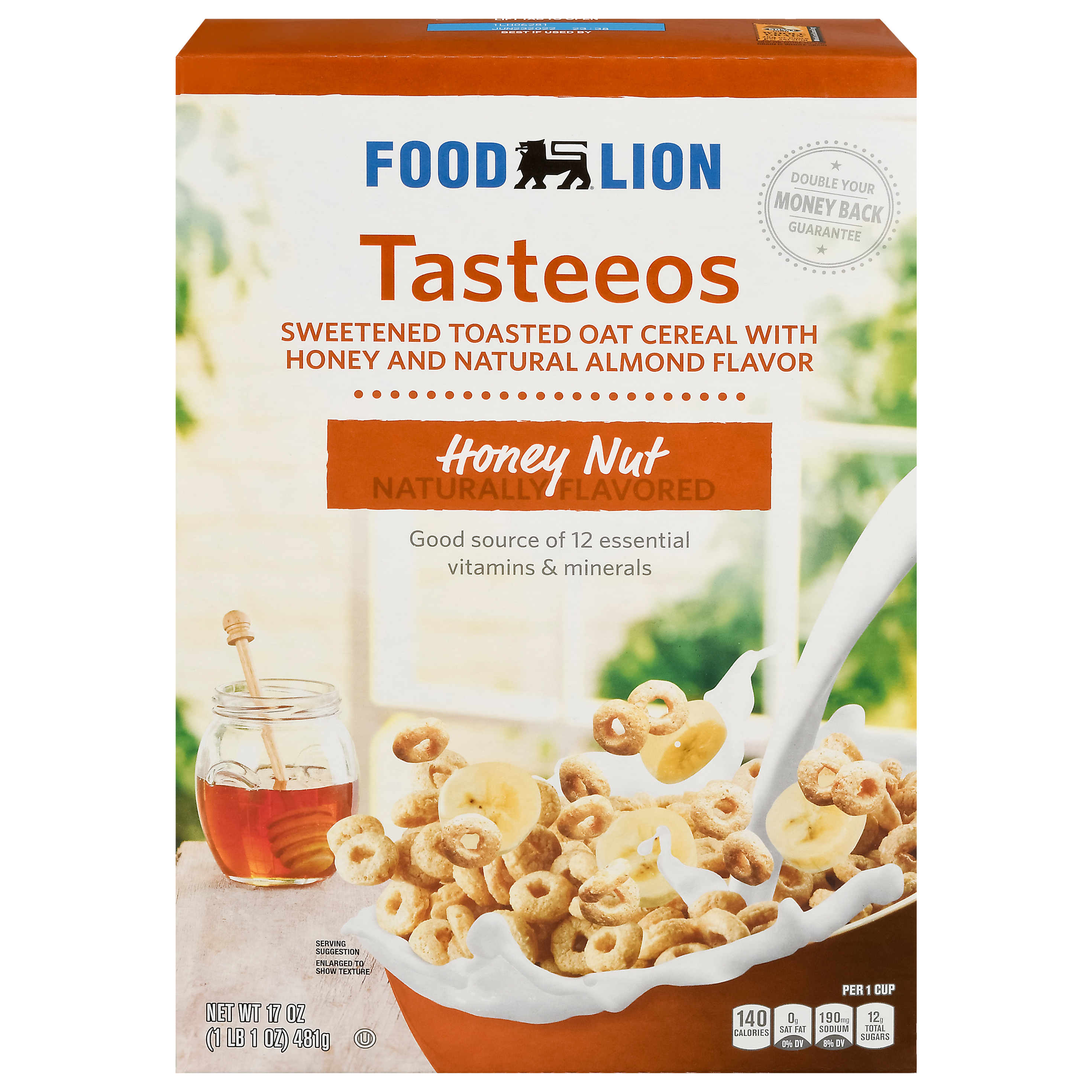 Food Lion Honey Nut Tasteeos 17 oz