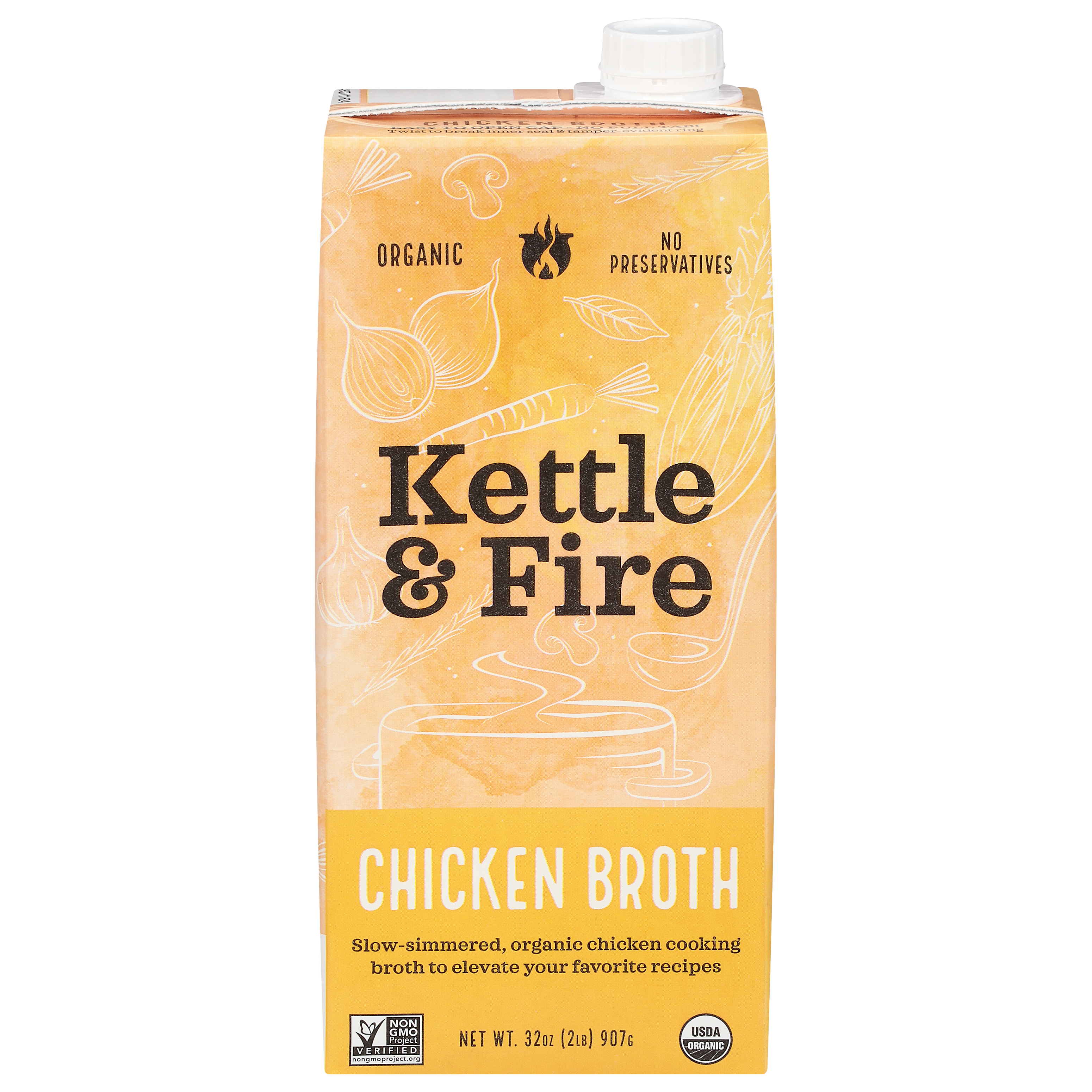 Kettle & Fire Organic Chicken Broth