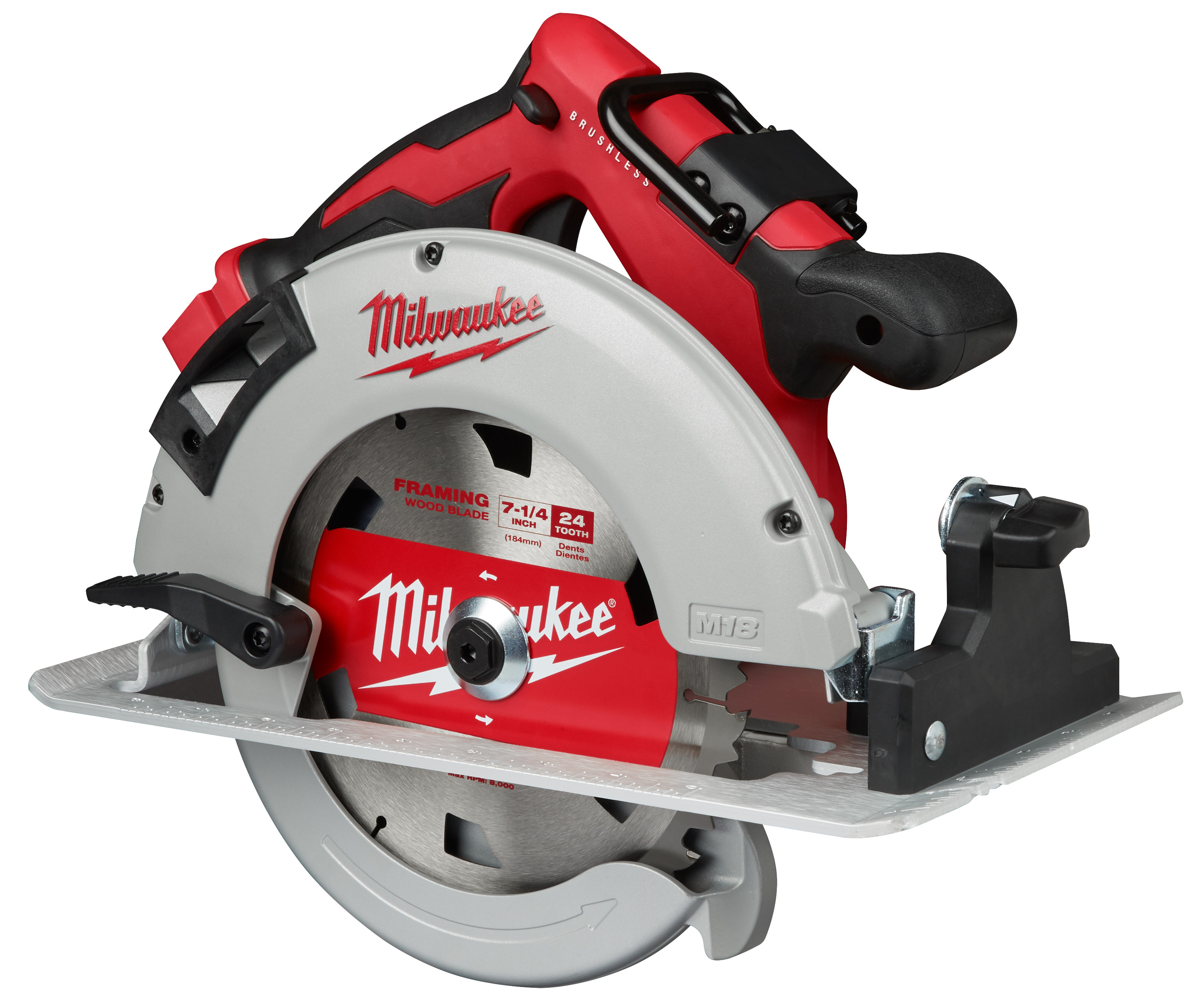 Product image for MILW 2631-80 7-1/4 in Circular Saw-