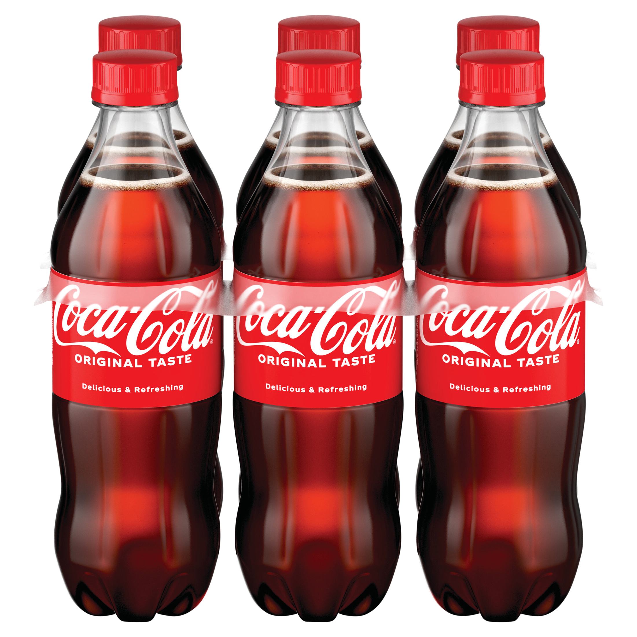 Coca-Cola Soda 6 bottles / 16.9 fl oz