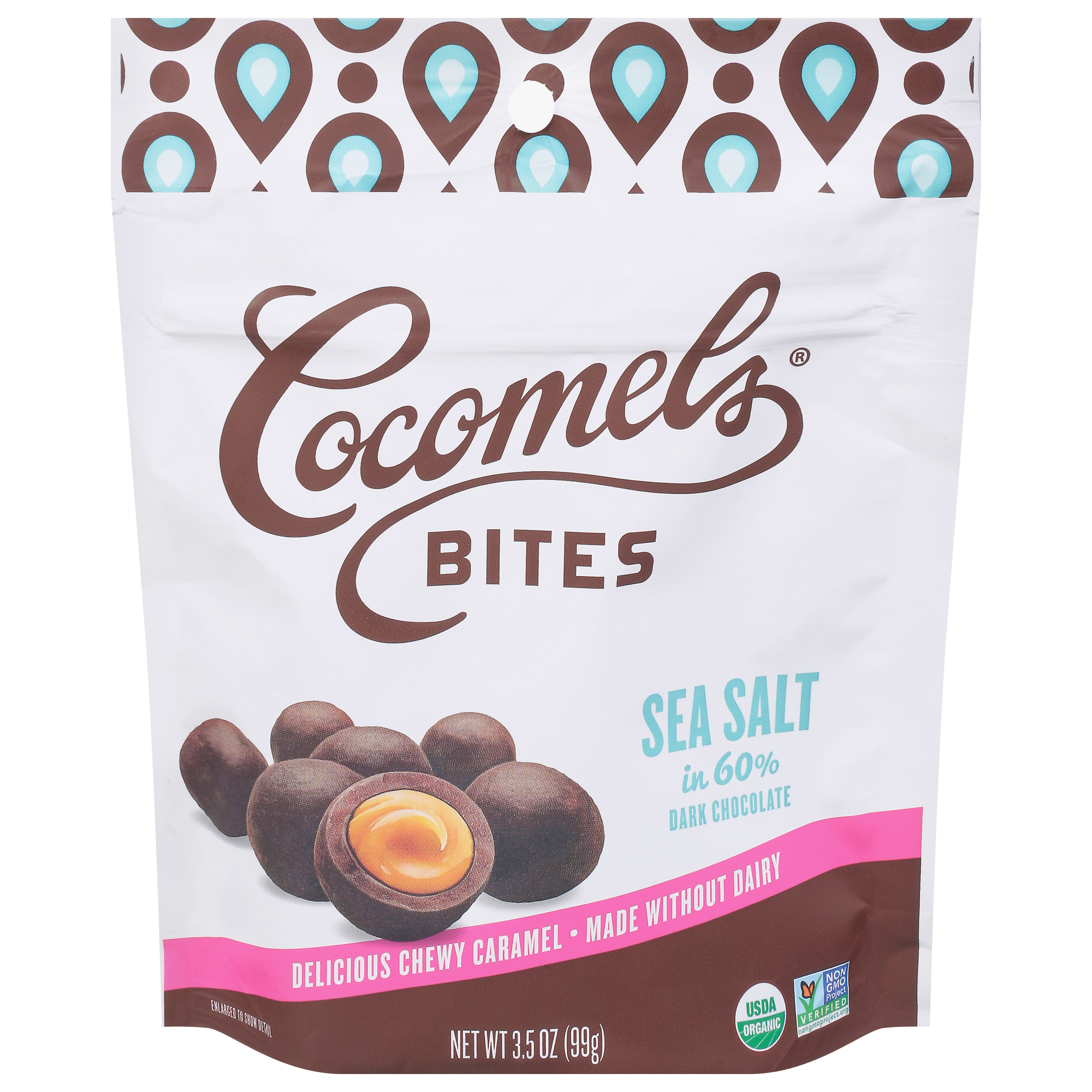 Cocomels Bites Sea Salt Dark Chocolate