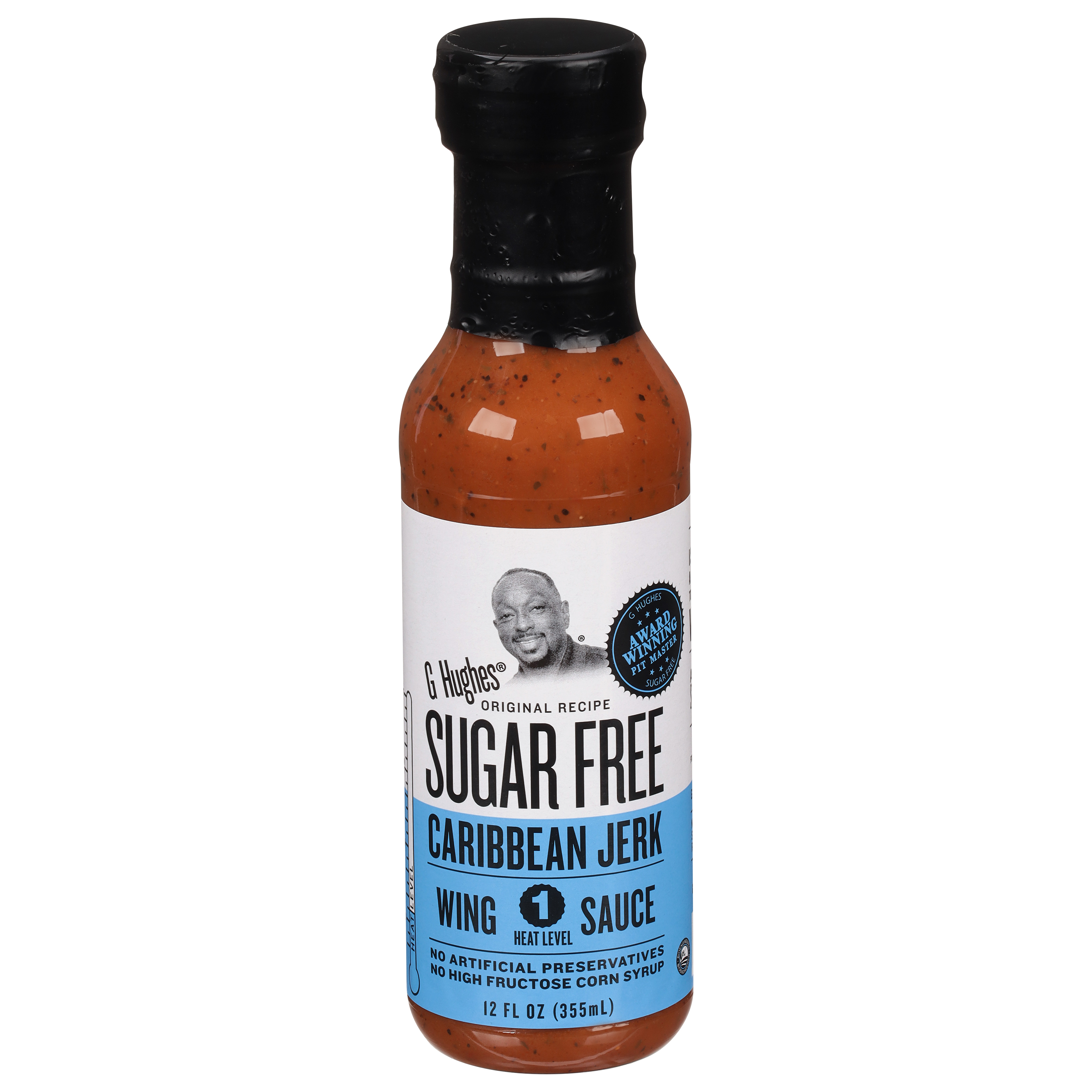 G Hughes Sugar Free Caribbean Jerk Wing Sauce