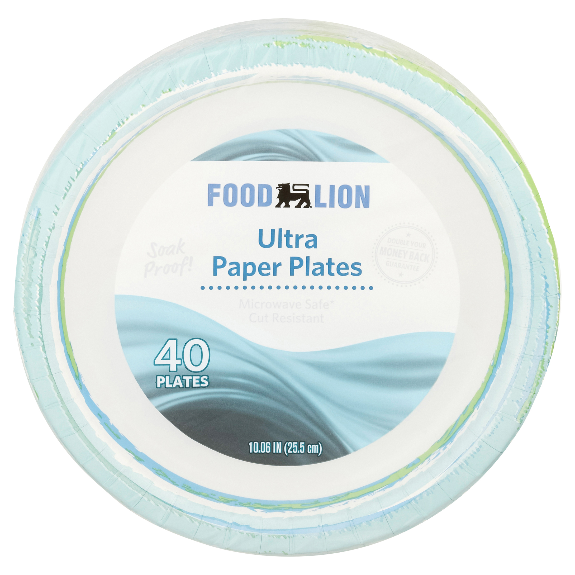 Food Lion 10.06 Inch Ultra Paper Plates 40 ea