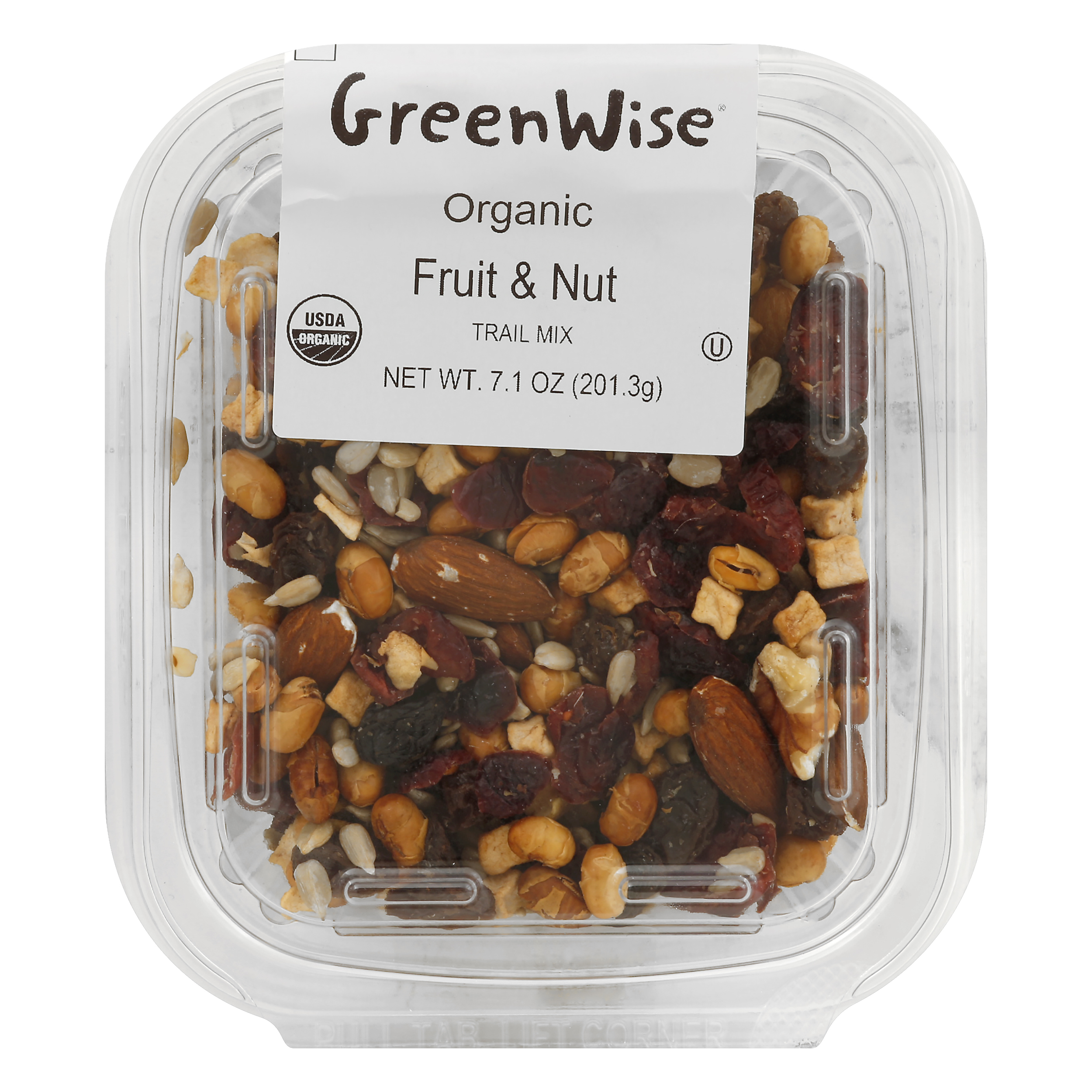 GreenWise Organic Fruit & Nut Trail Mix 7.1 oz CONTAINER