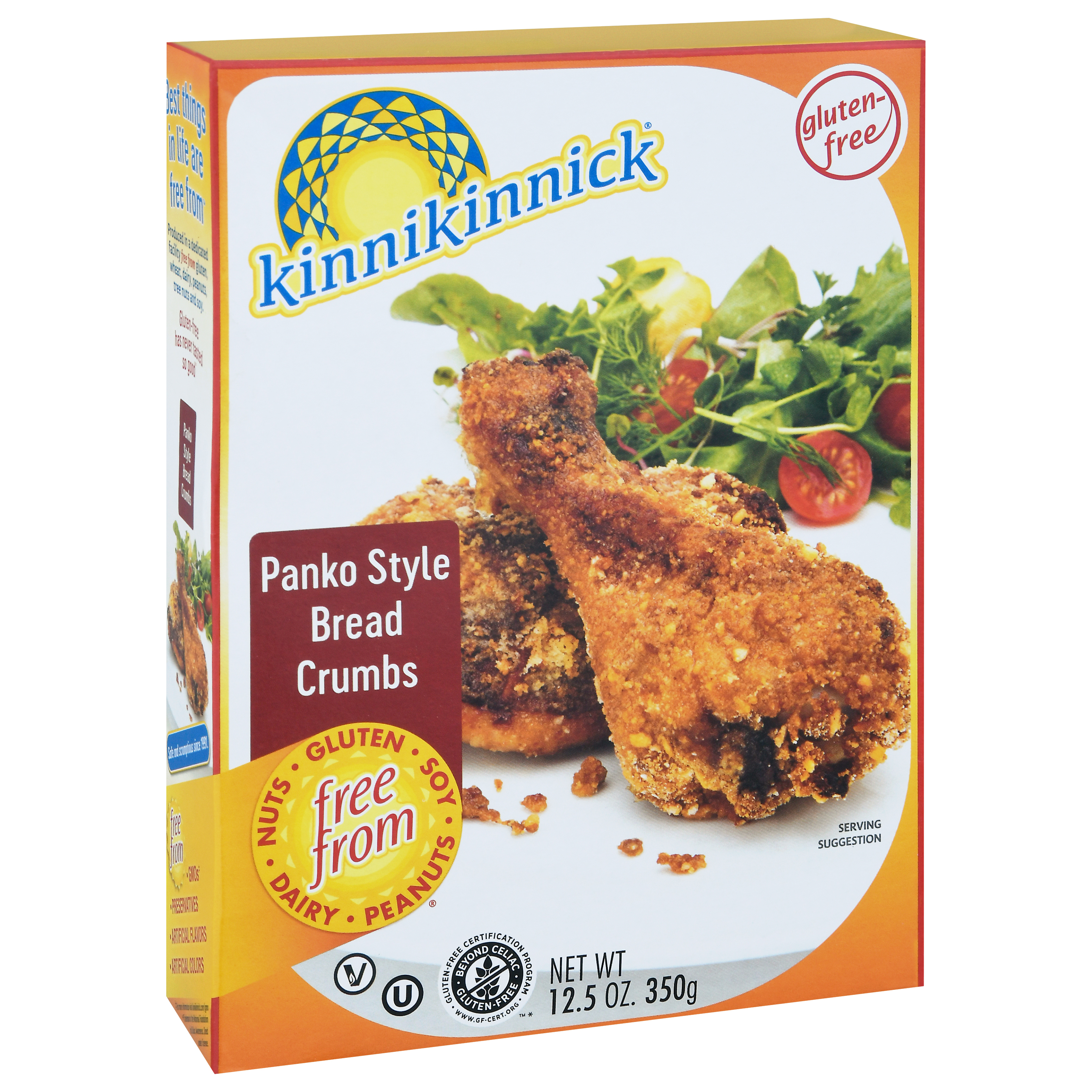 Kinnikinnick Panko Style Bread Crumbs