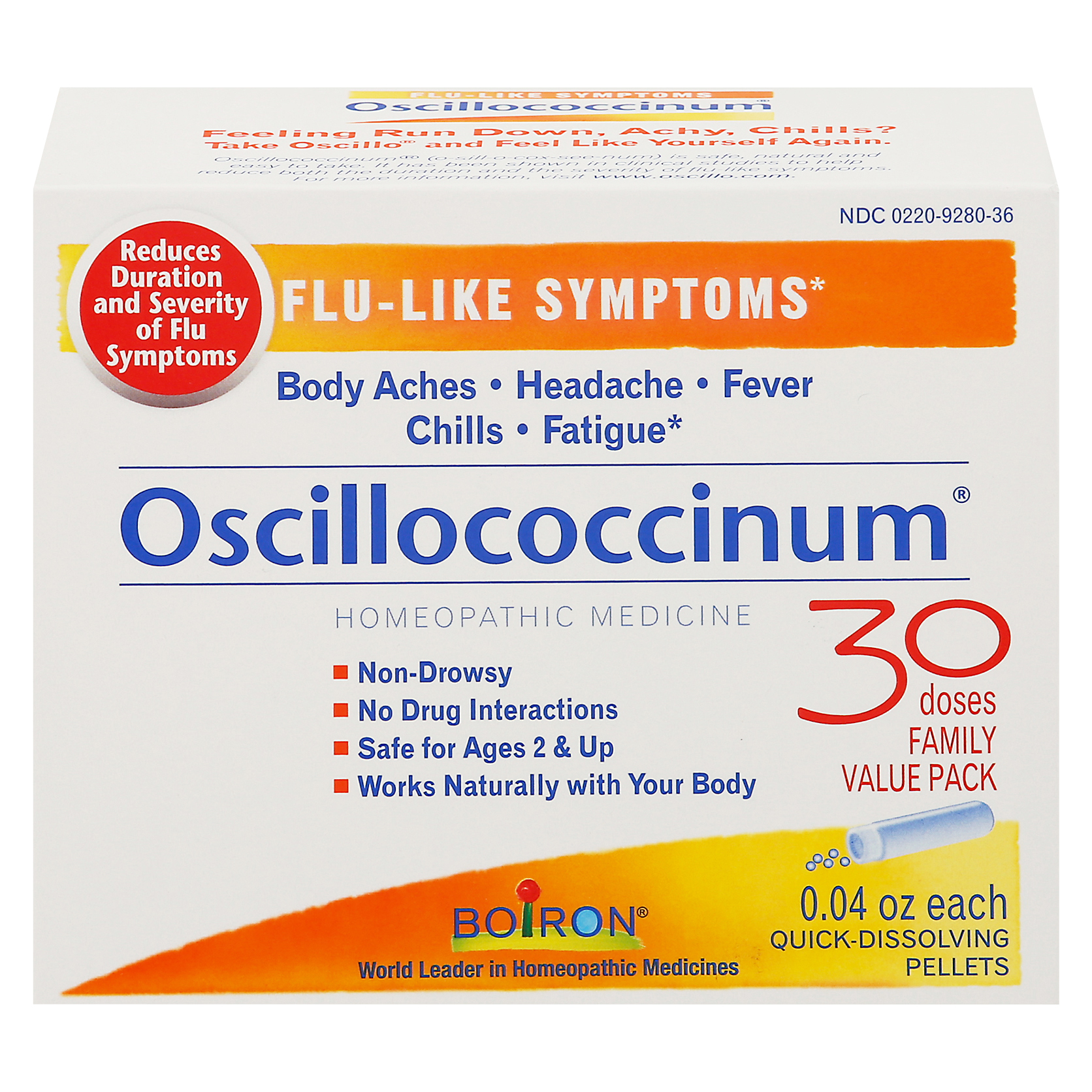 Oscillococcinum Homeopathic Medicine Family Value Pack