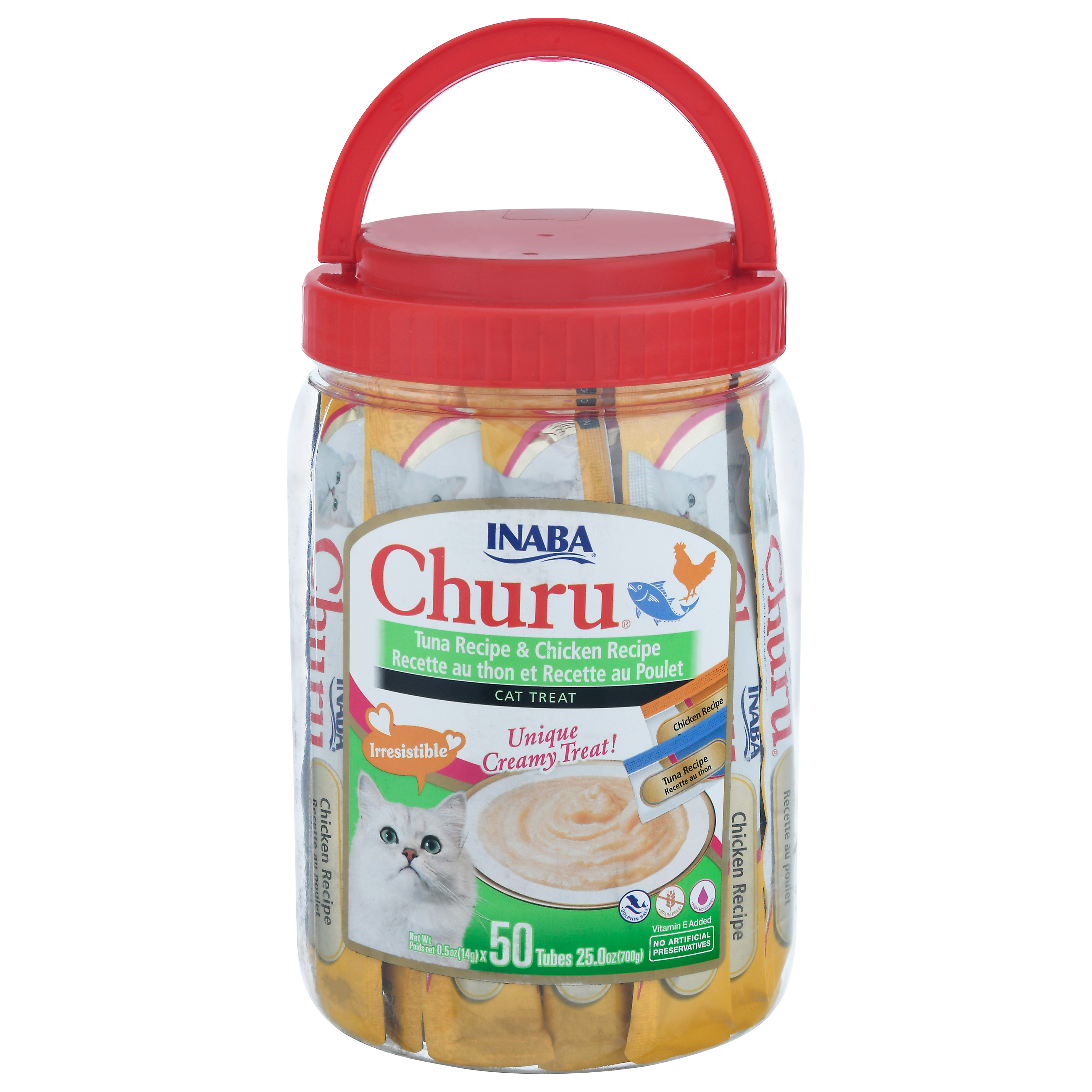 Inaba Churu Tuna Recipe & Chicken Recipe Cat Treat
