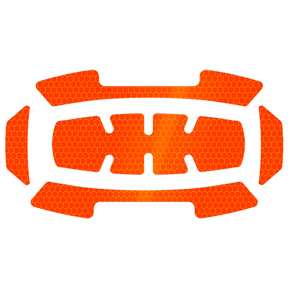 5PC BOLT Reflective Sticker Set - Orange