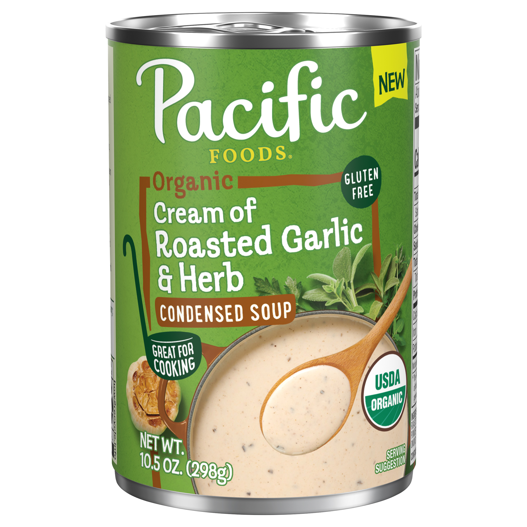 Pacific Foods Condensed Organic Cream of Roasted Garlic and Herb Soup