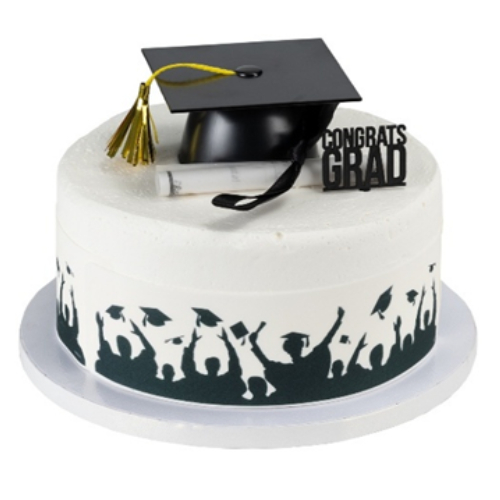 Cub  Double Layer Hat Toss Cake, 1 Each
