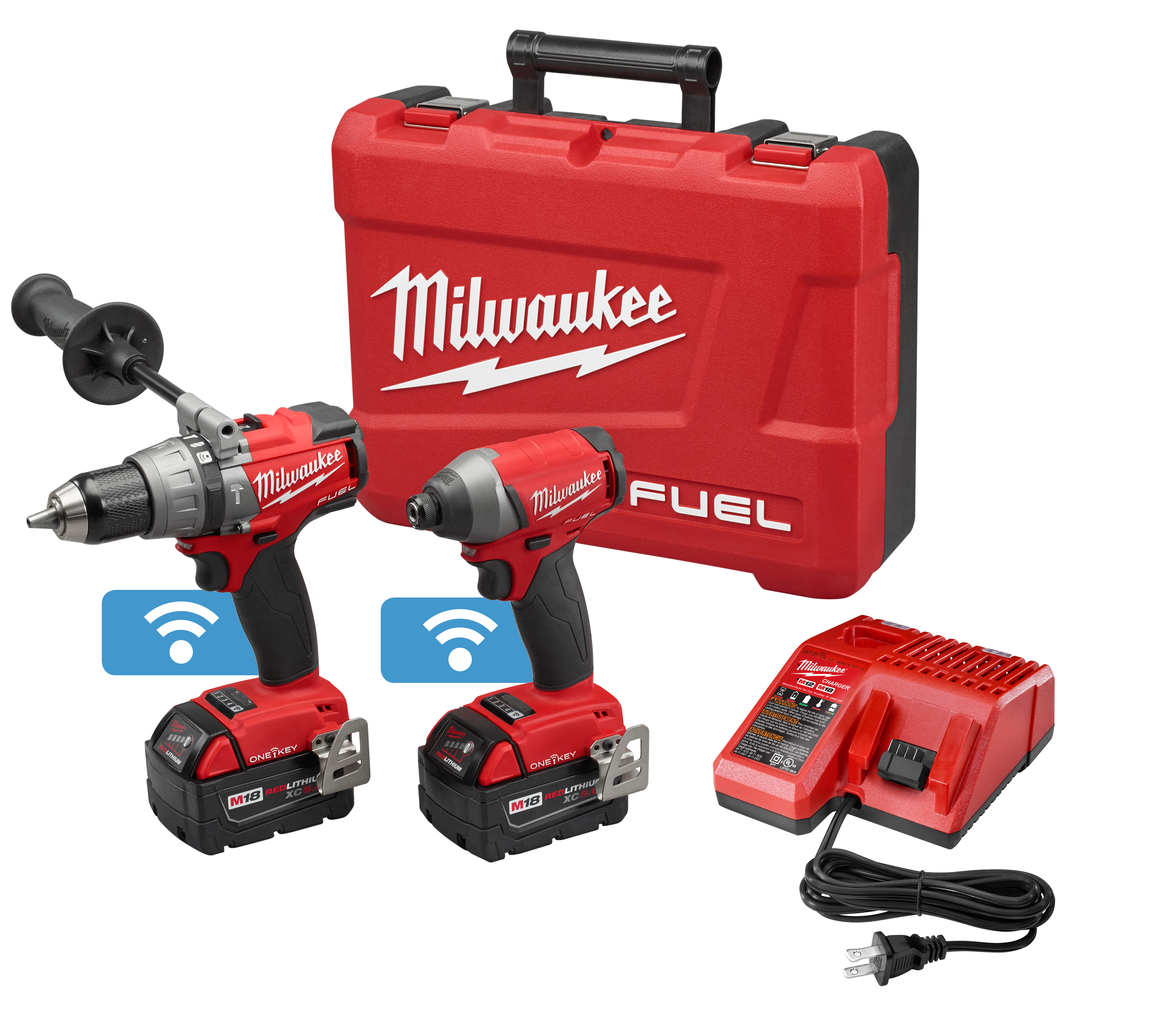 M18 FUEL™ 2-Tool Combo Kit with ONE-KEY™ (Reconditioned) Image