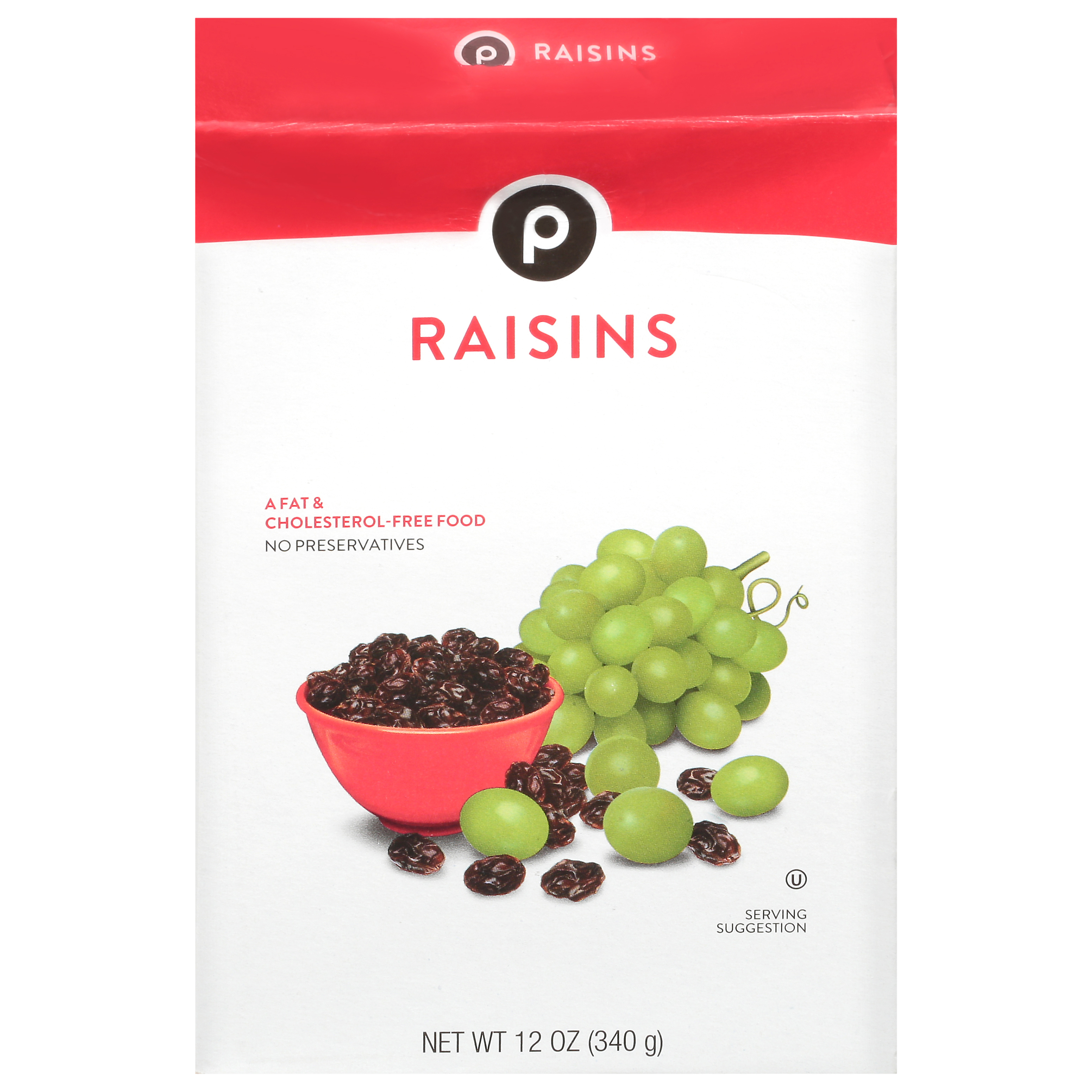 Publix Raisins 12 oz Box