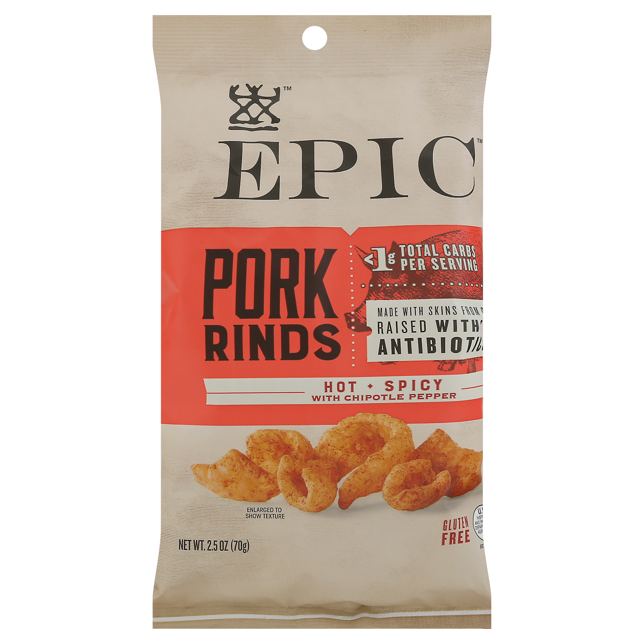 Epic Hot + Spicy Pork Rinds