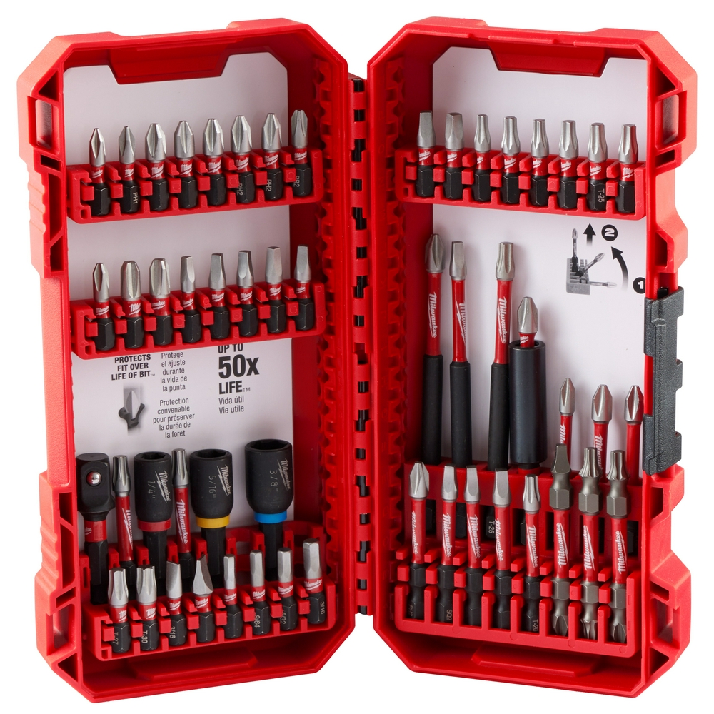 MIL 48-32-4010 SHOCKWAVE Driver Bit Set 54 PC