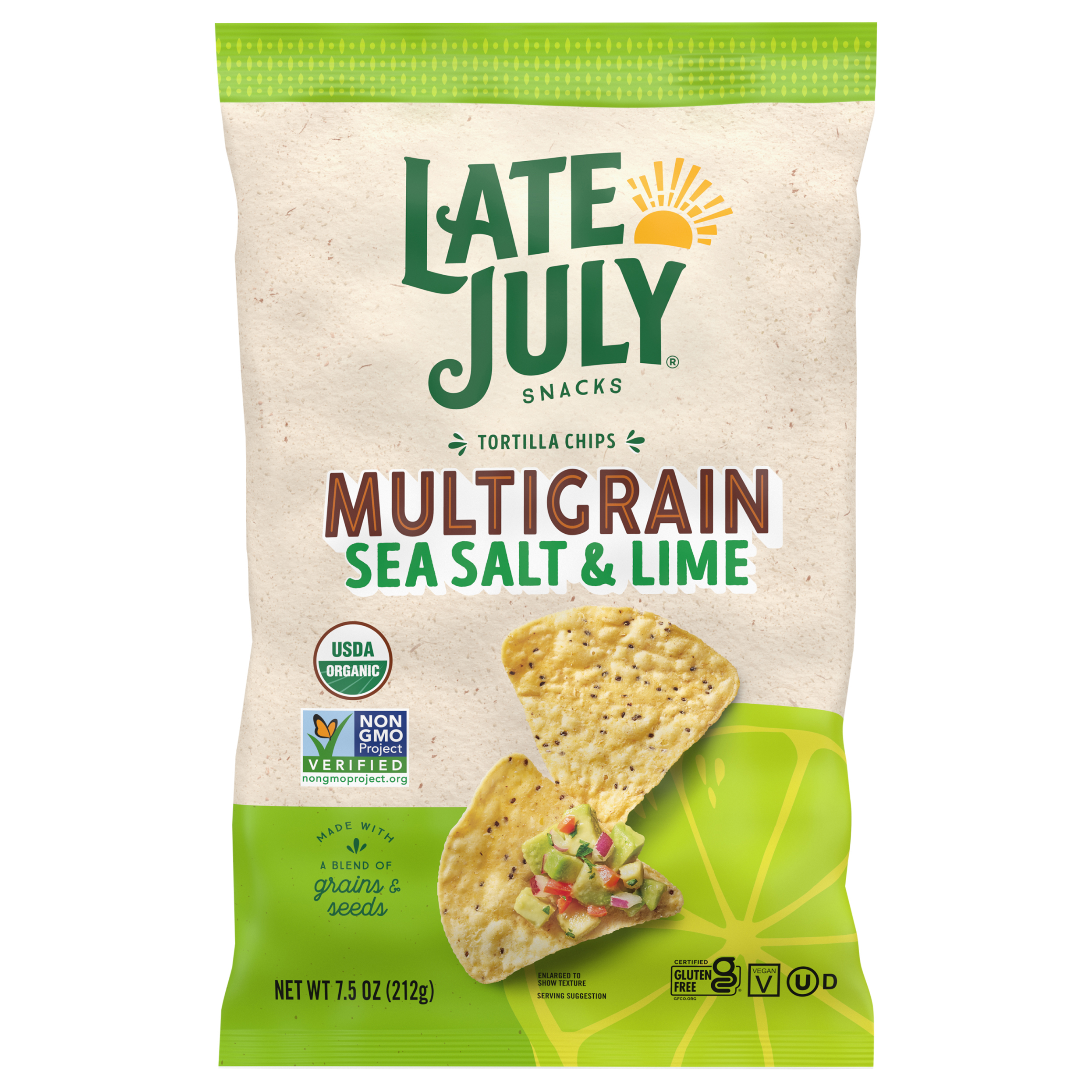 Late July Multigrain Sea Salt & Lime Tortilla Chips